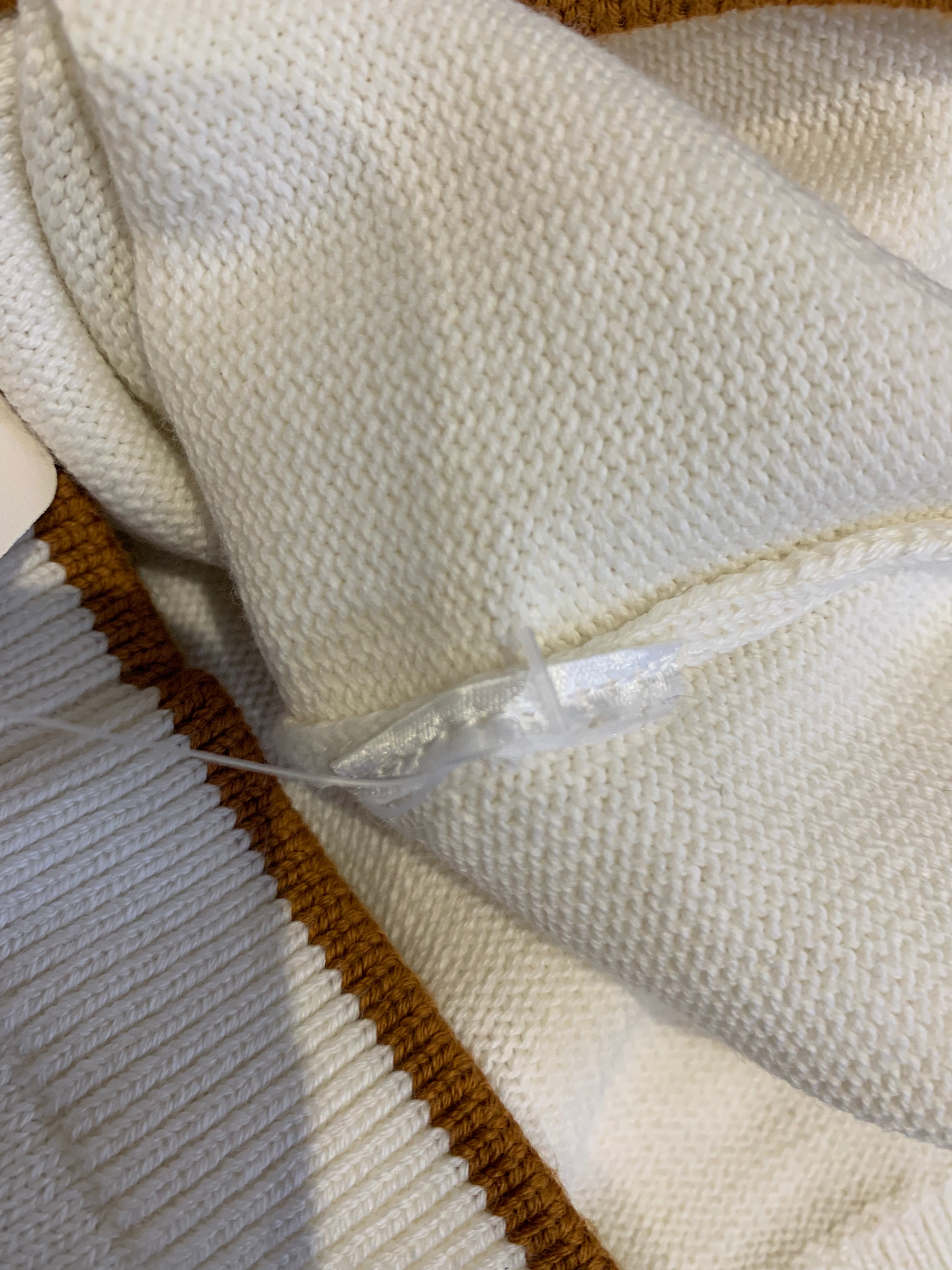 CYRILLUS - SWEATER - WHITE - 6 MONTHS