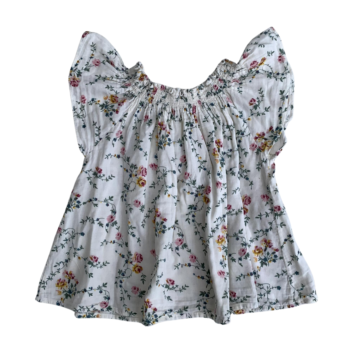 BONTON - BLOUSE - BLANC, MULTICOLORE - 6 ANS