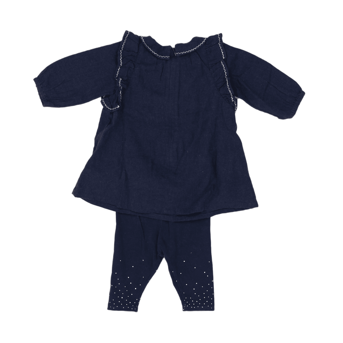 CARRÉMENT BEAU - ENSEMBLE - BLEU, ARGENTÉ - 3 MOIS