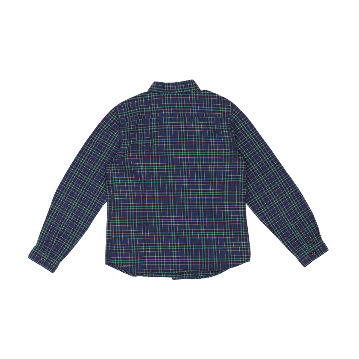 BONPOINT - CHEMISE - BLEU, VERT - 10 ANS