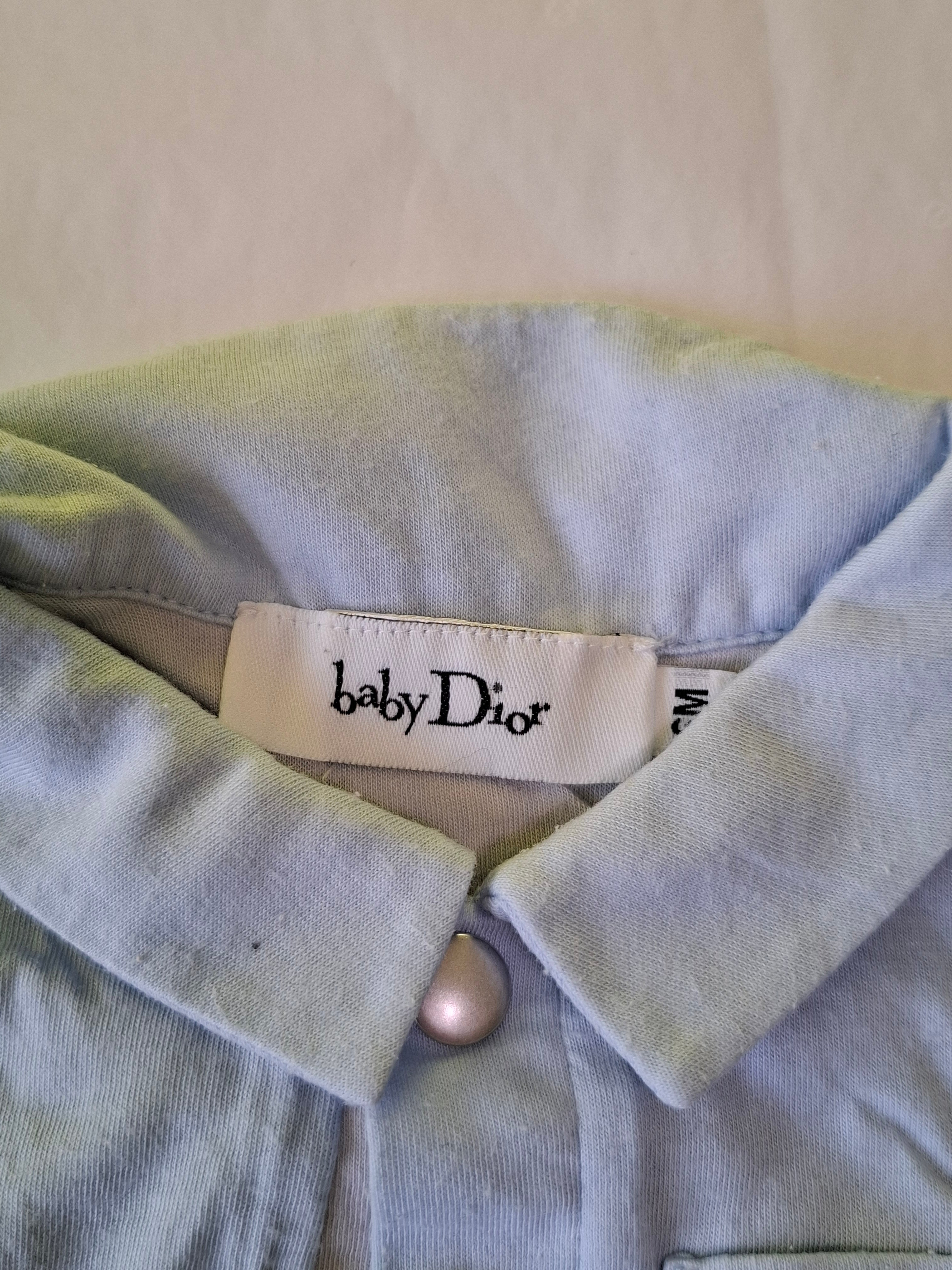 BABY DIOR - POLO - BLUE - 6 MONTHS