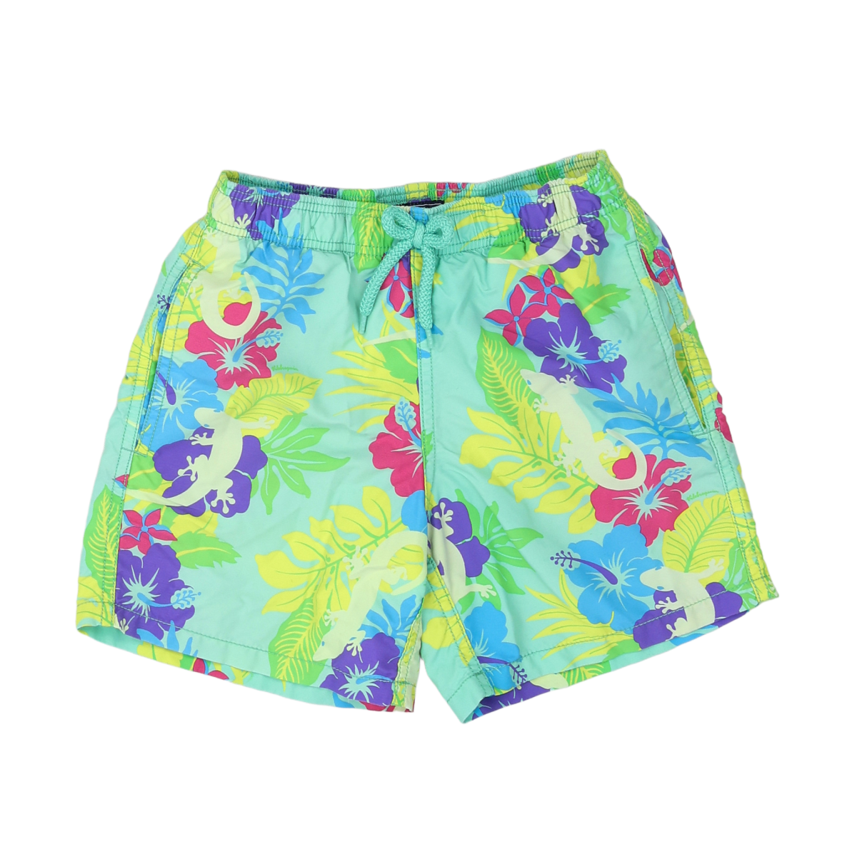 VILEBREQUIN - SHORT DE BAIN - VERT, MULTICOLORE - 10 ANS