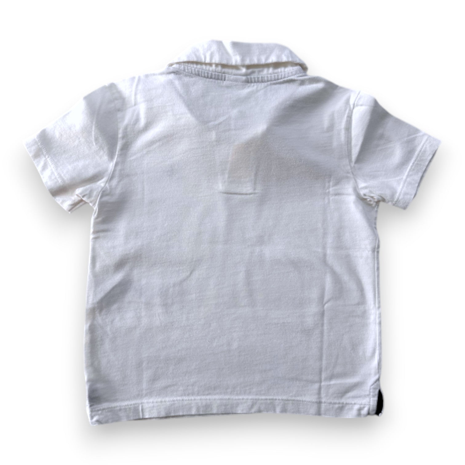 LITTLE BOAT - POLO SHIRT - WHITE - 6 YEARS