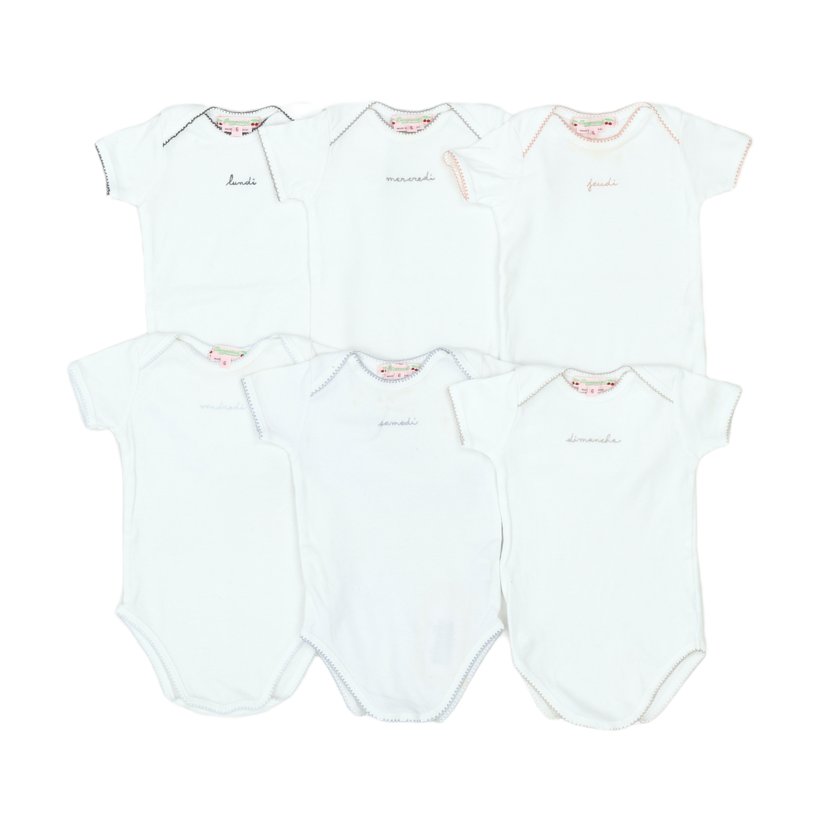 BONPOINT - BODY - BLANC - 6 MOIS
