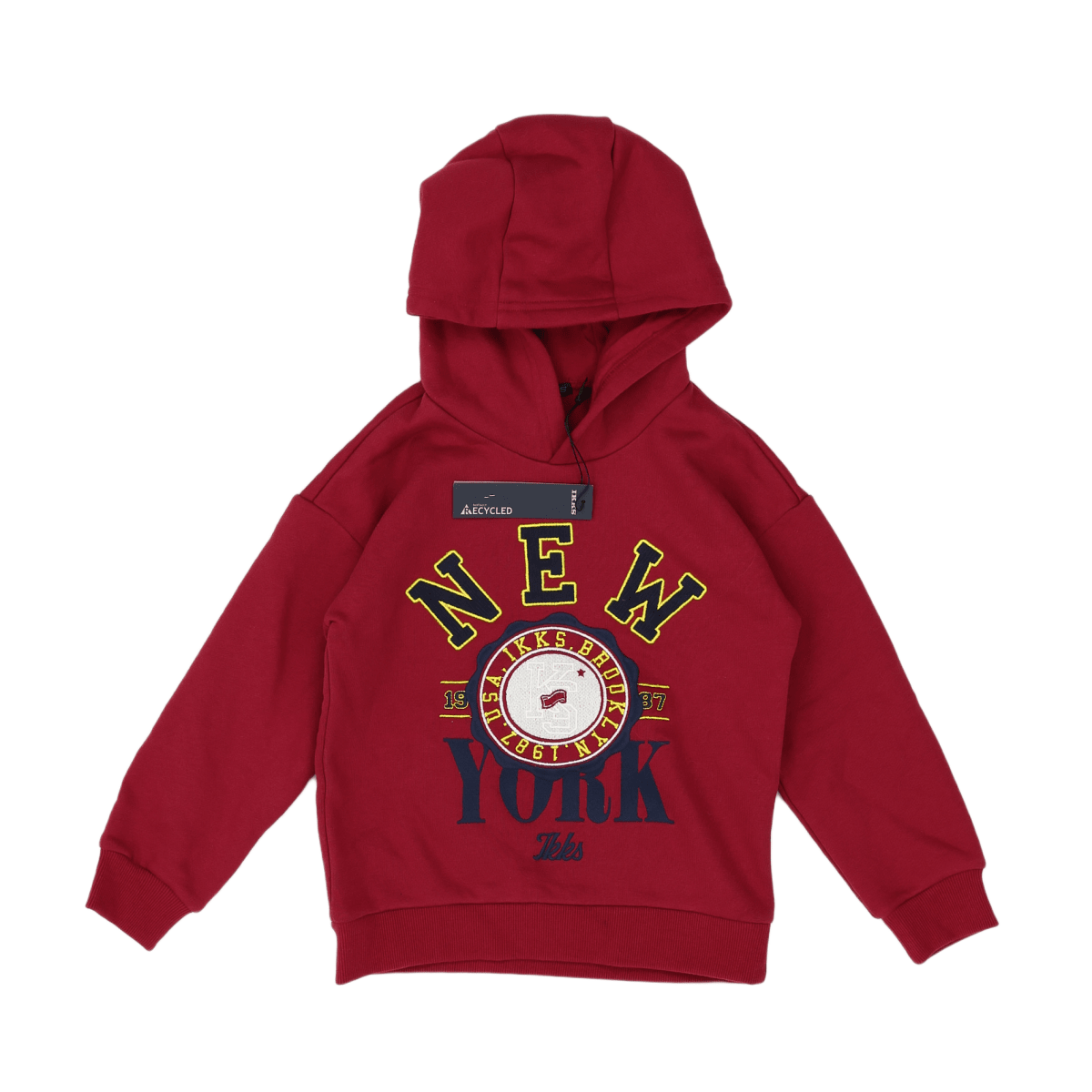 IKKS - SWEAT - ROUGE - 6 ANS