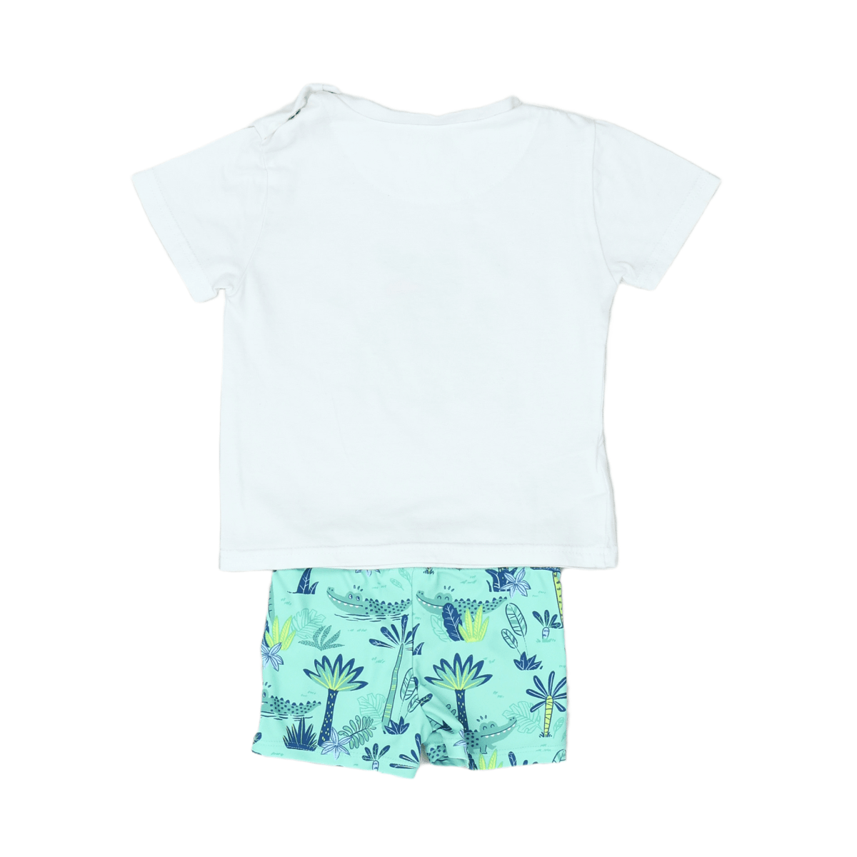 MAYORAL - ENSEMBLE - BLANC, VERT - 24 MOIS