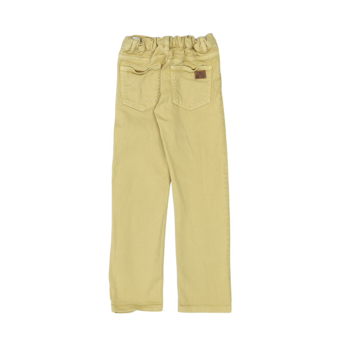 BONTON - PANTALON - JAUNE - 6 ANS