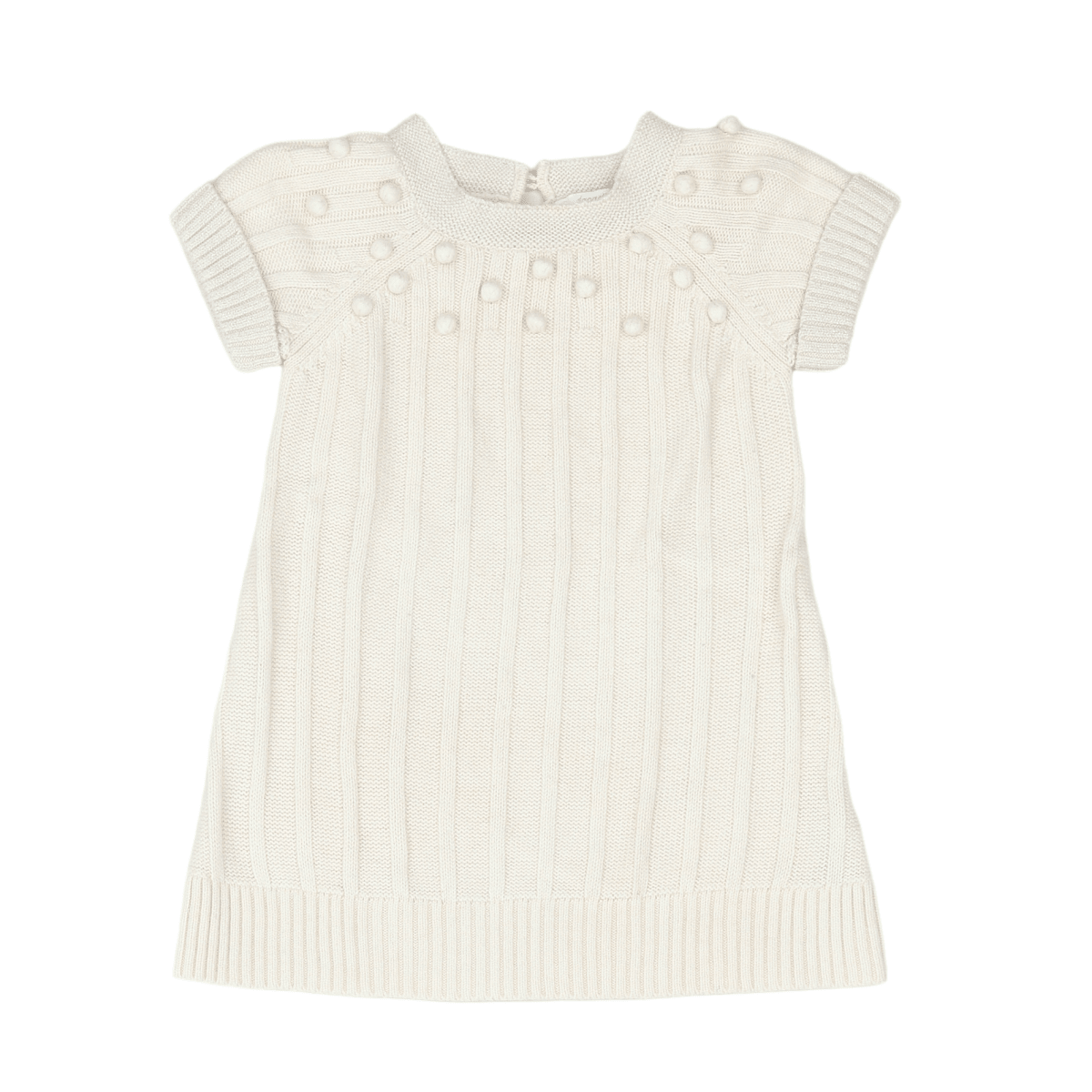 JACADI - ROBE - BEIGE, ARGENTÉ - 24 MOIS