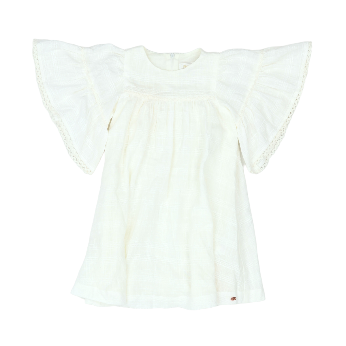 TARTINE & CHOCOLAT - ROBE - BLANC - 6 ANS