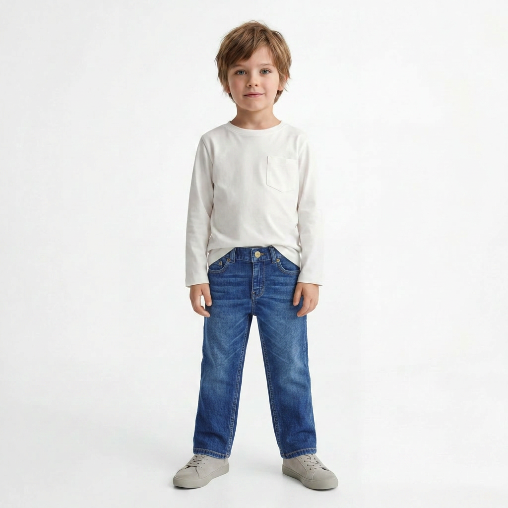 FINGER IN THE NOSE - PANTALON - BLEU - 6 ANS