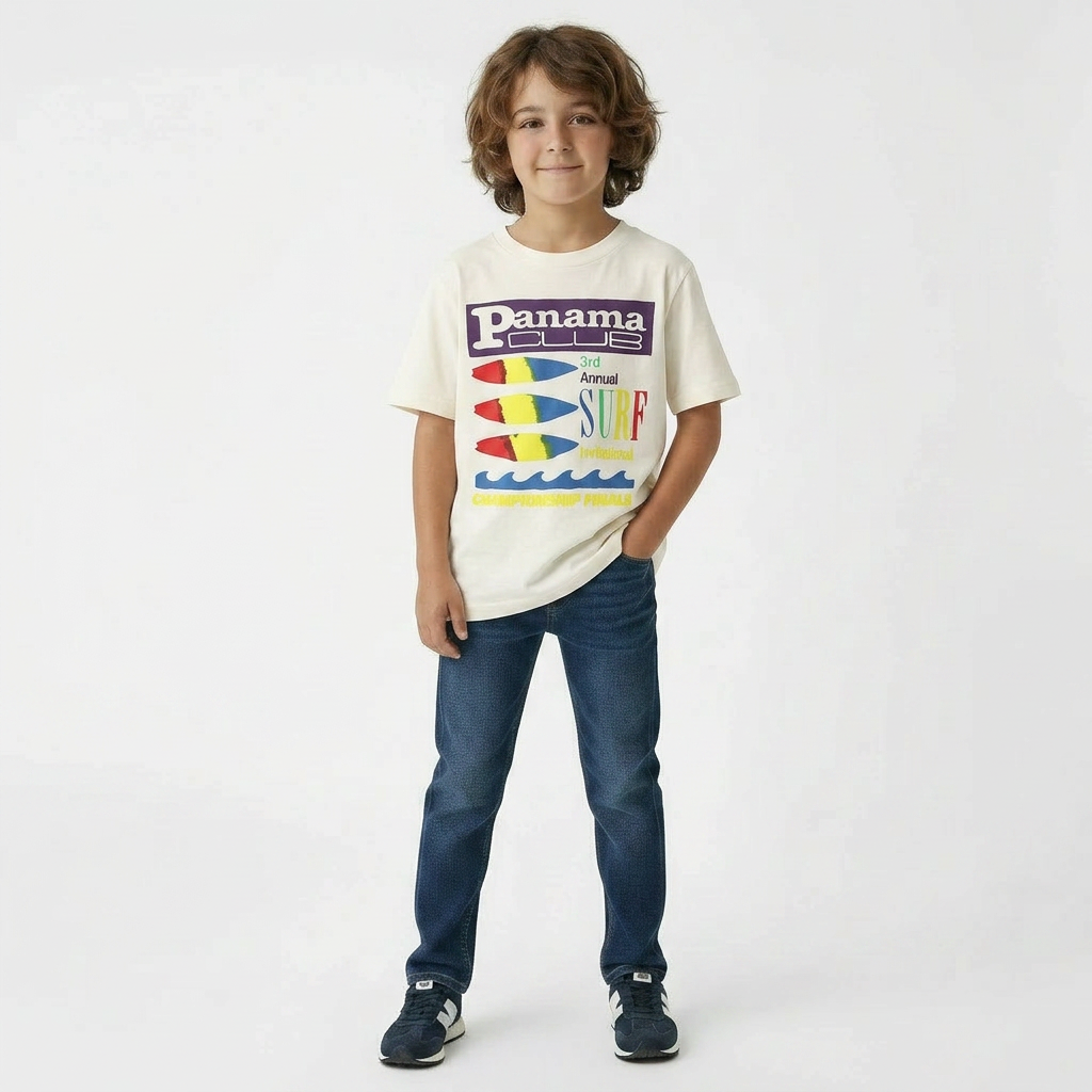 BELLEROSE - T-SHIRT - BLANC - 8 ANS