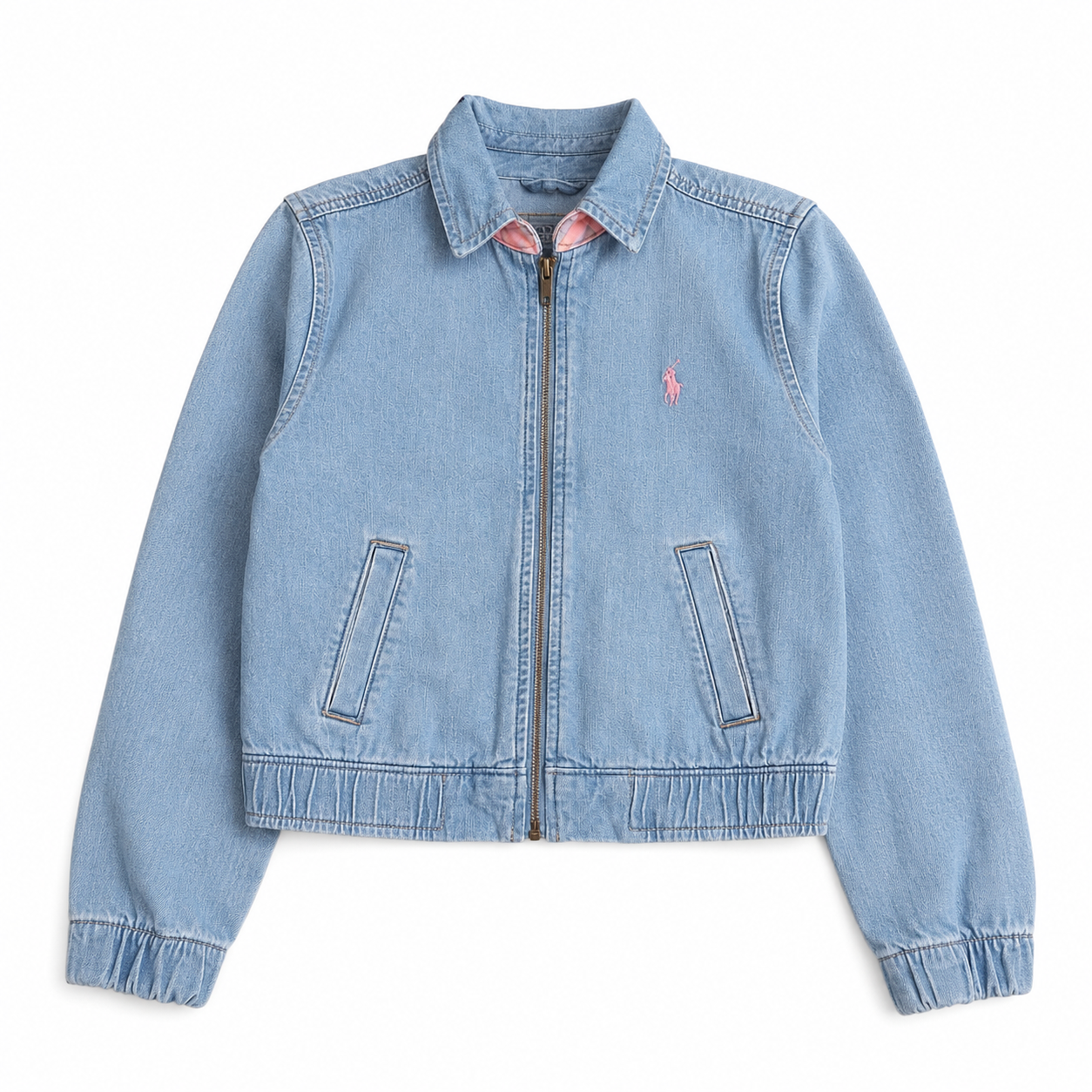 RALPH LAUREN - VESTE - BLEU, ROSE - 8 ANS