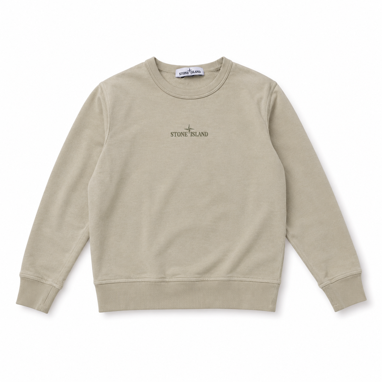 STONE ISLAND - SWEAT - BEIGE - 3 ANS