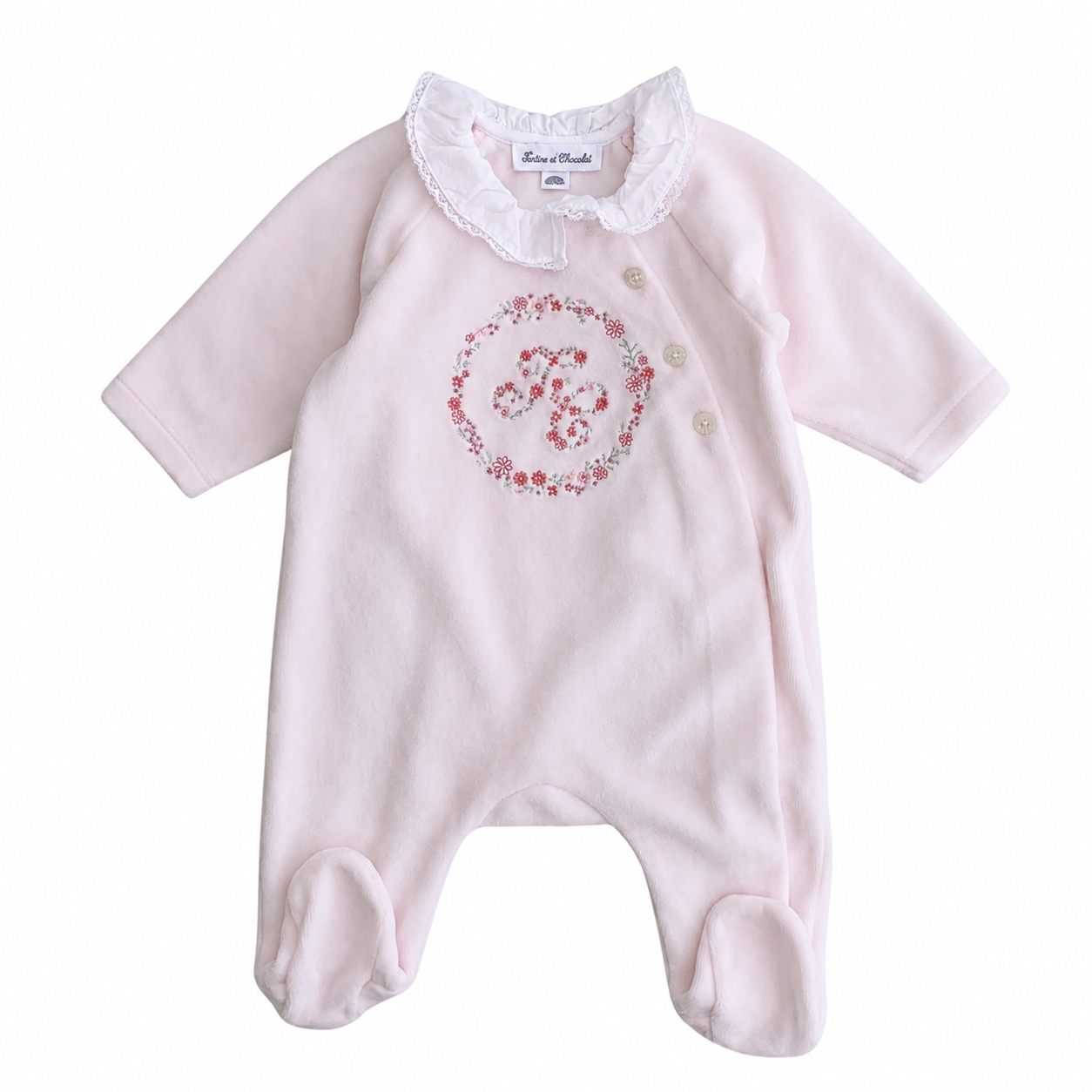 TARTINE & CHOCOLAT - PYJAMA - ROSE - 1 MOIS