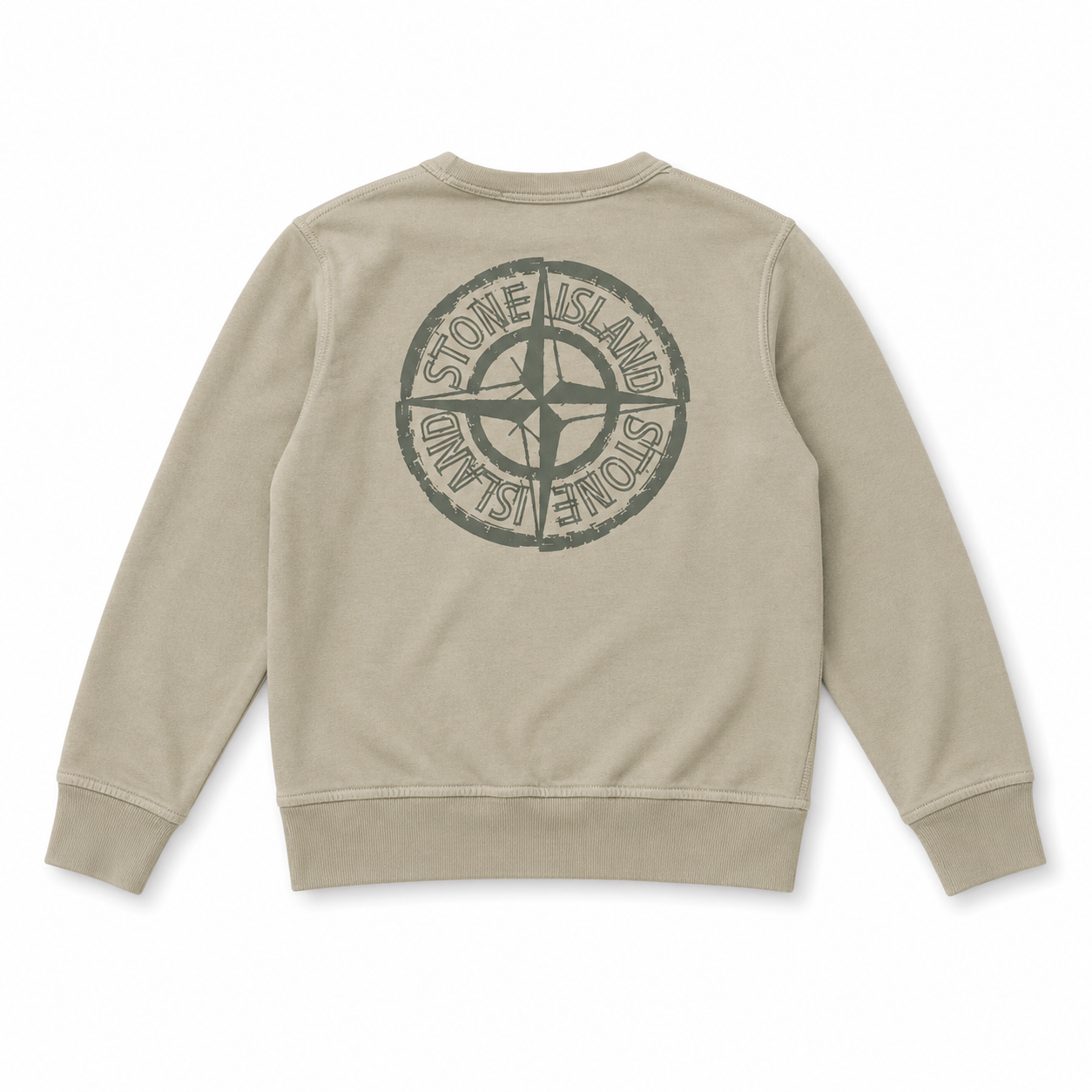 STONE ISLAND - SWEAT - BEIGE - 3 ANS