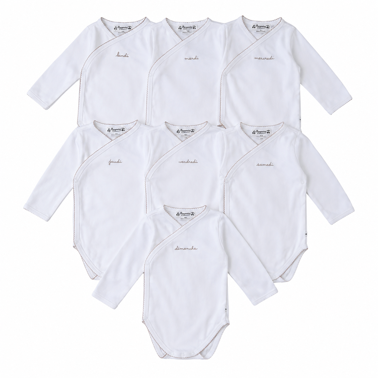 BONPOINT - BODY - BLANC - 6 MOIS