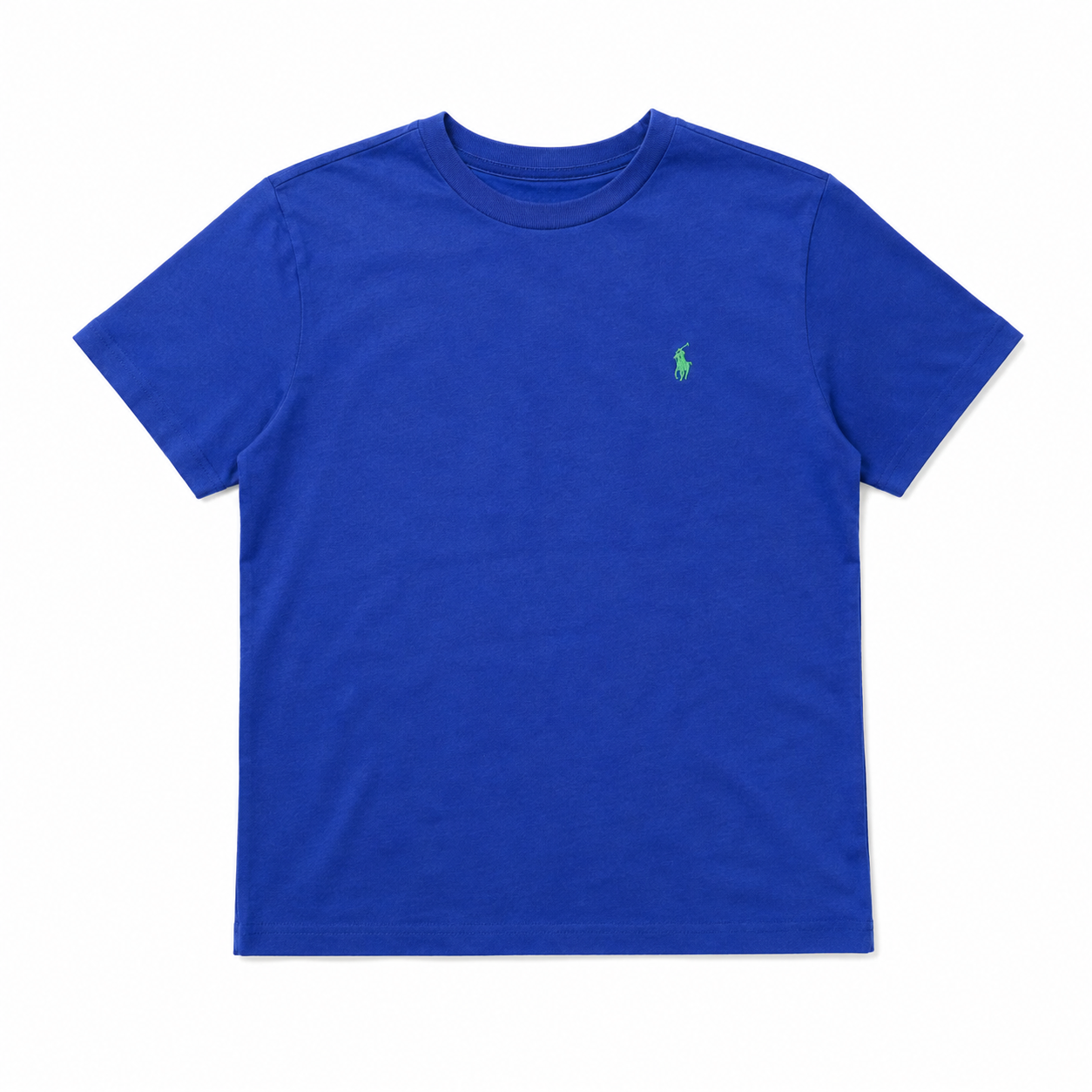 RALPH LAUREN - T-SHIRT - BLEU - 8 ANS