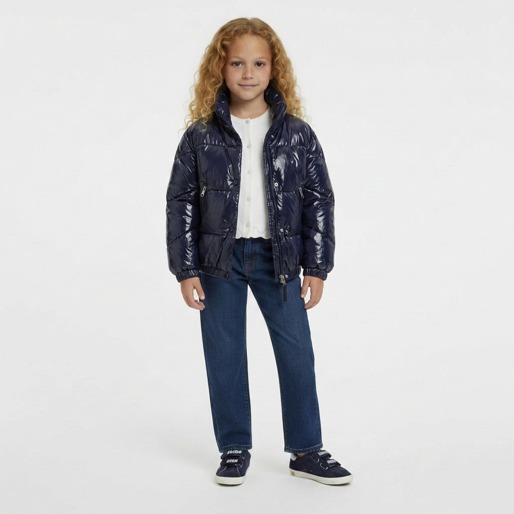 BELLEROSE - DOUDOUNE - BLEU, VIOLET - 6 ANS