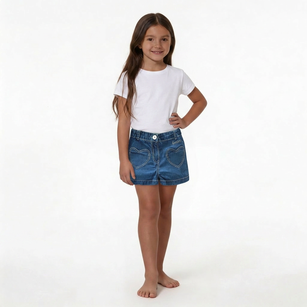 BONTON - SHORT - BLEU - 6 ANS