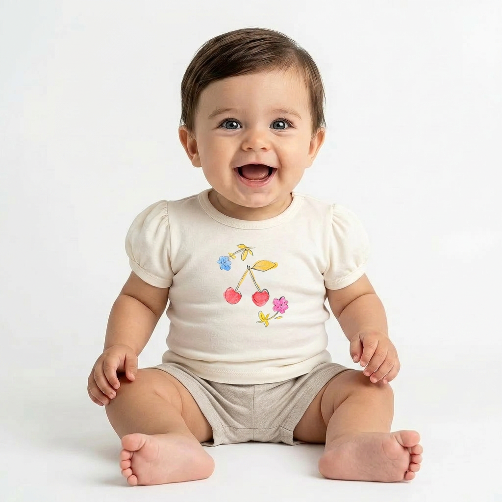 BONPOINT - T-SHIRT - BLANC - 6 MOIS