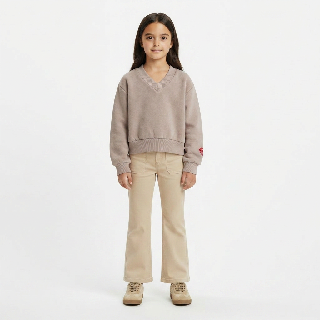 BELLEROSE - PULL - ROSE - 4 ANS