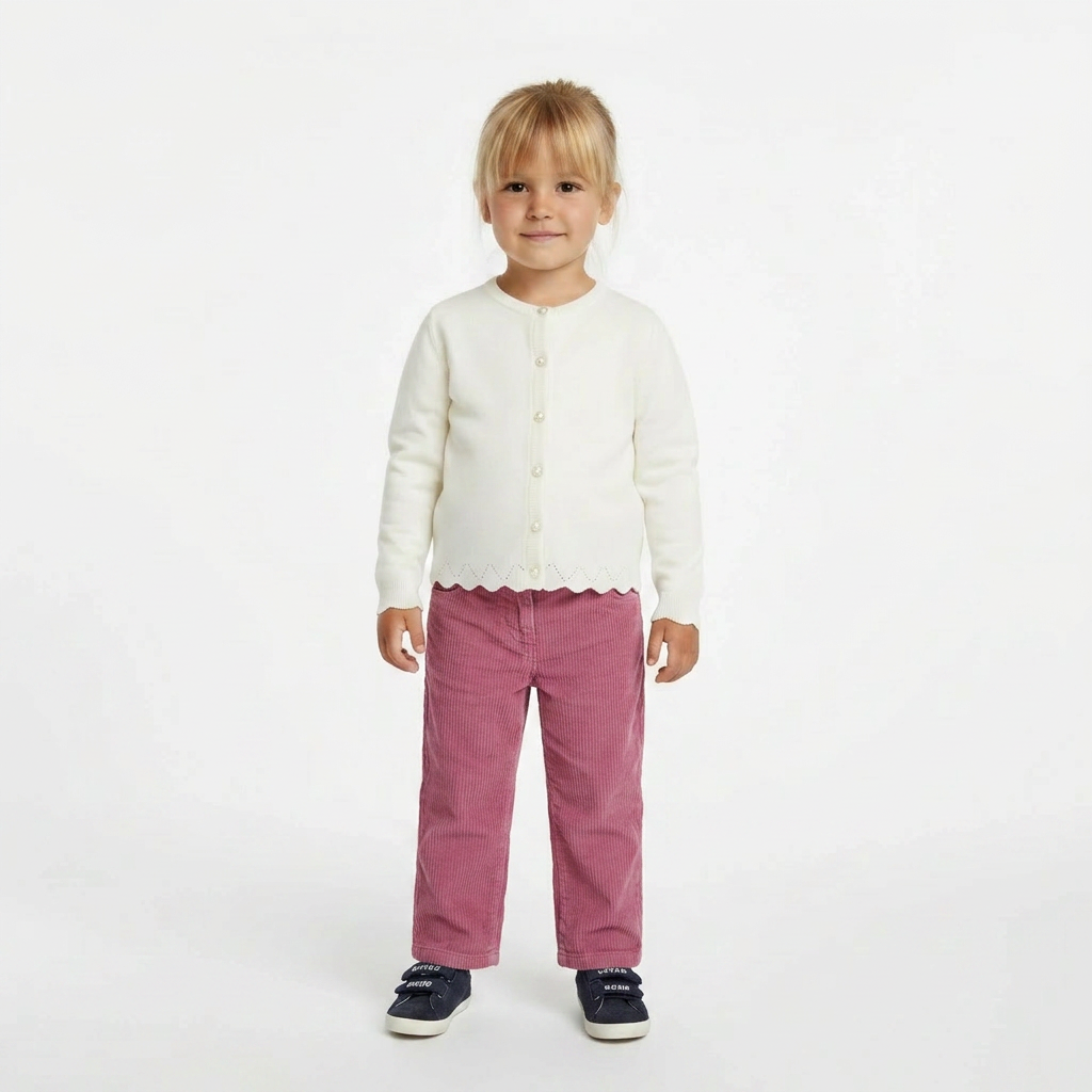 PETIT BATEAU - PANTALON - ROSE - 3 ANS