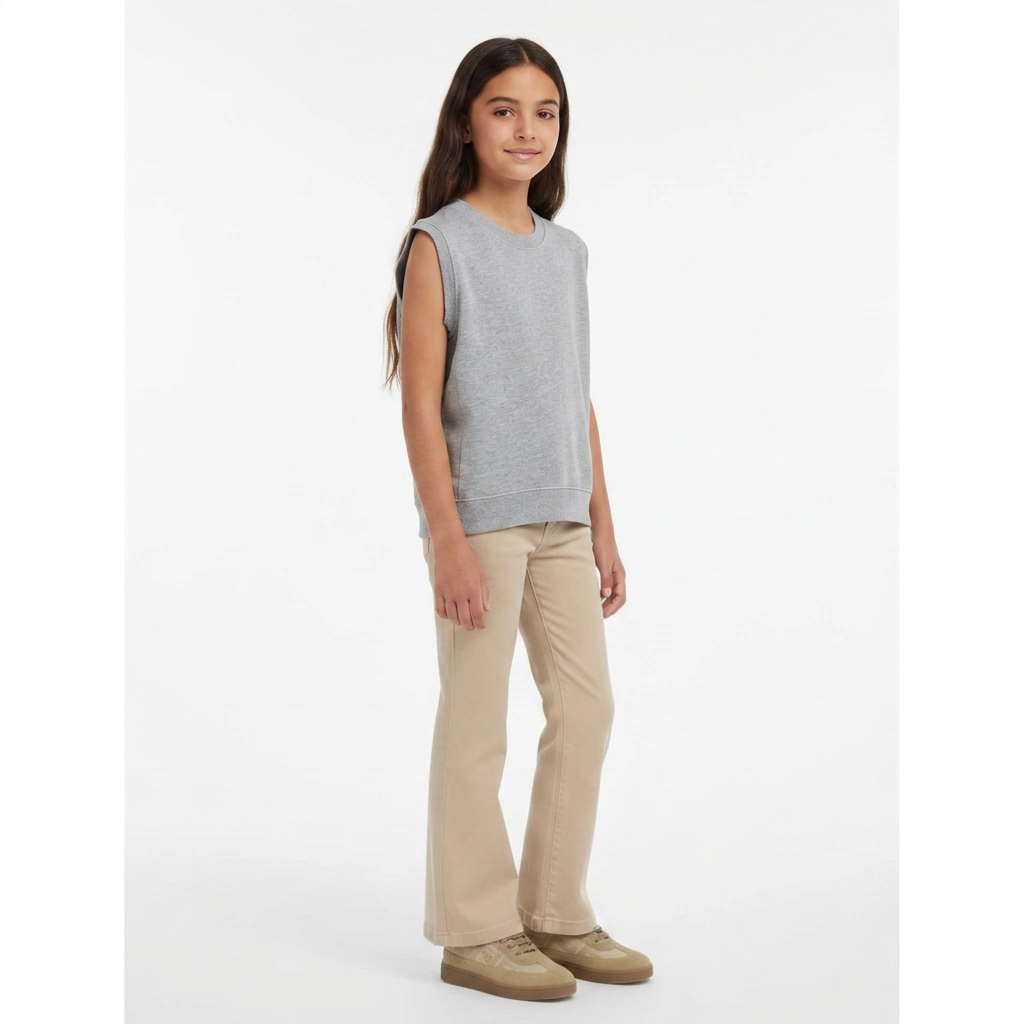 ACNE - Sweat sans manches gris - 8 ans