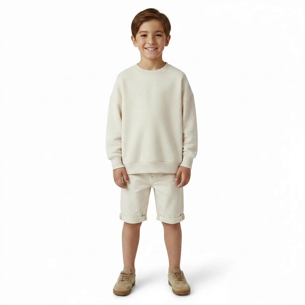 FINGER - BERMUDA - BEIGE - 10 ANS