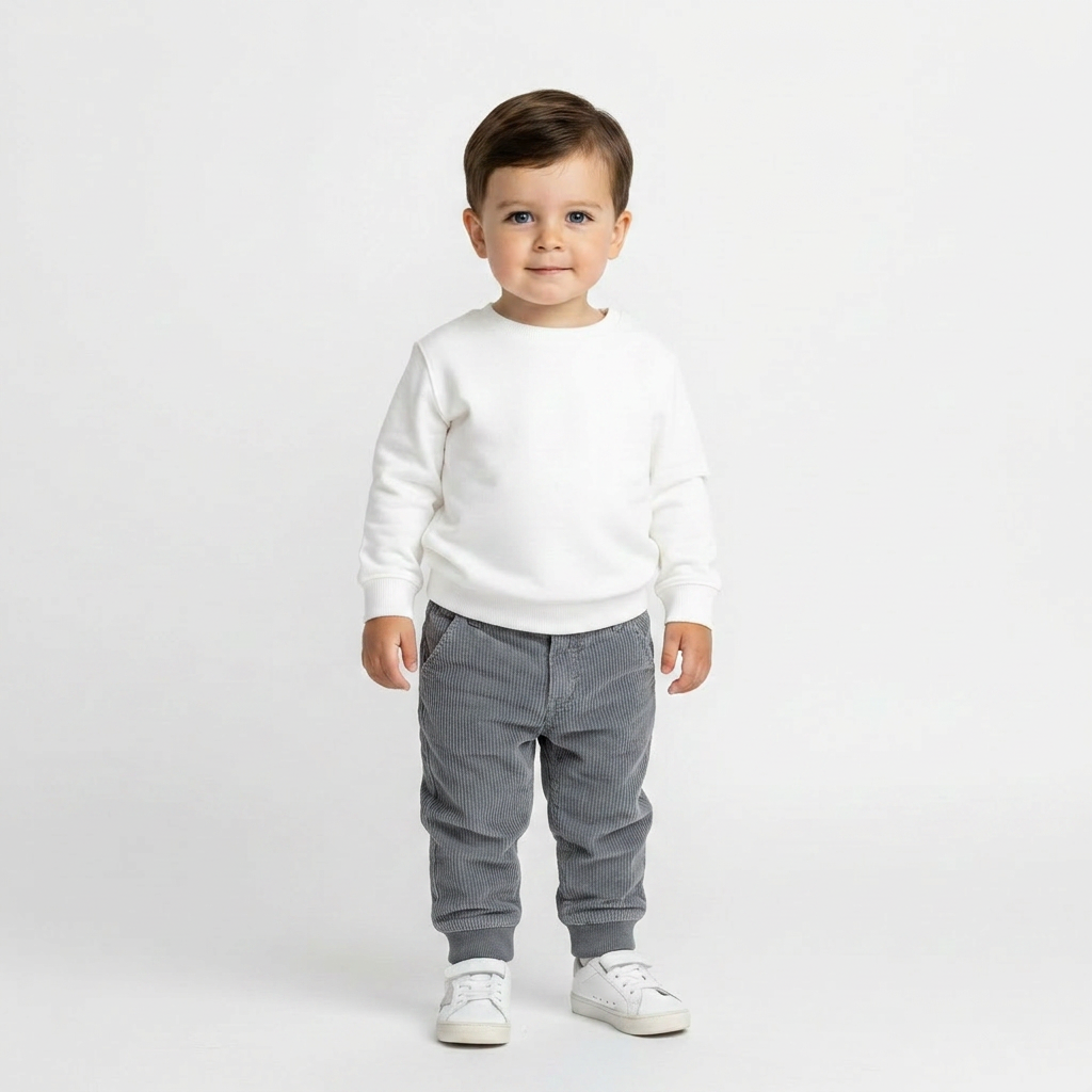 IL GUFO - PANTALON - GRIS - 24 MOIS