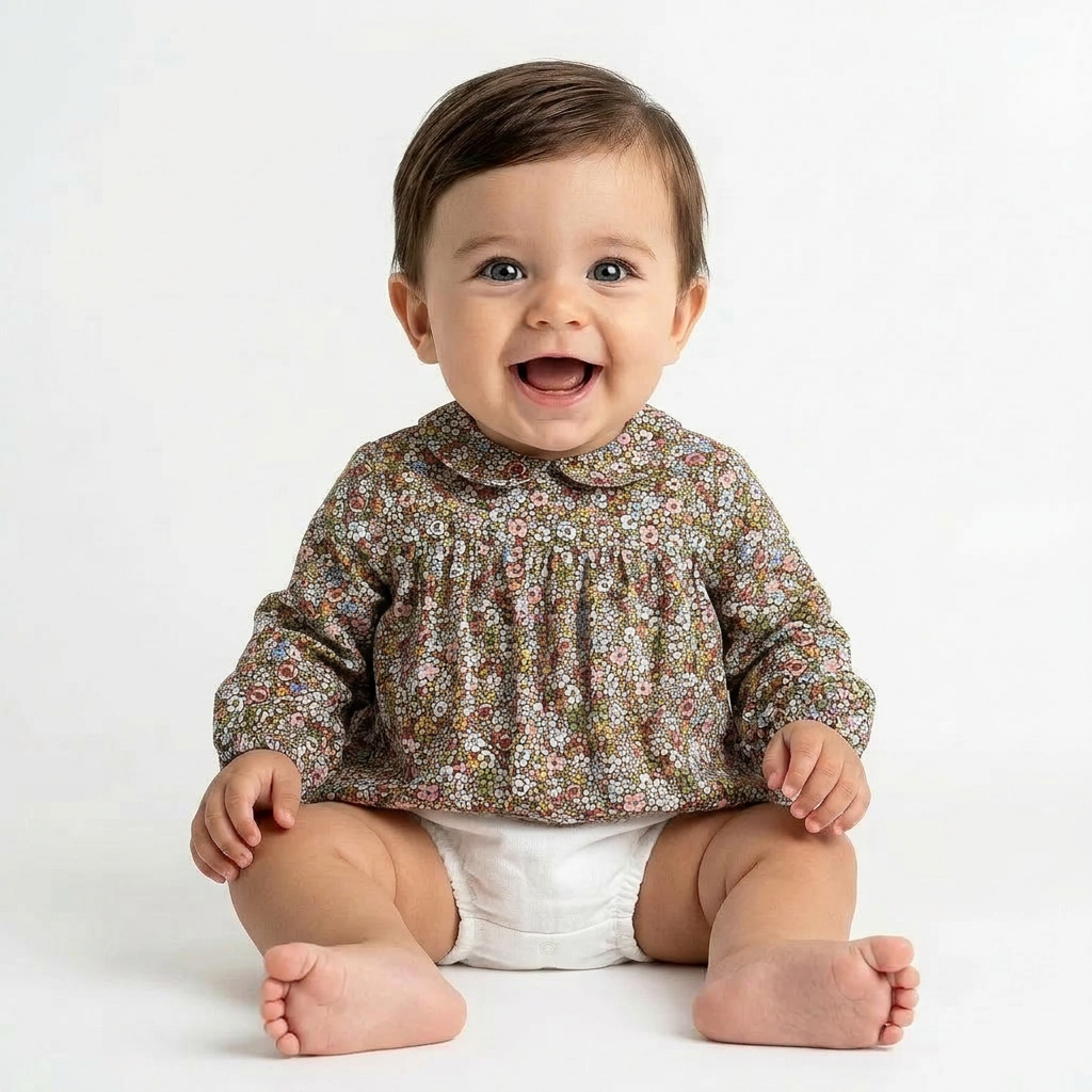BONTON - BLOUSE - MULTICOLORE - 12 MOIS