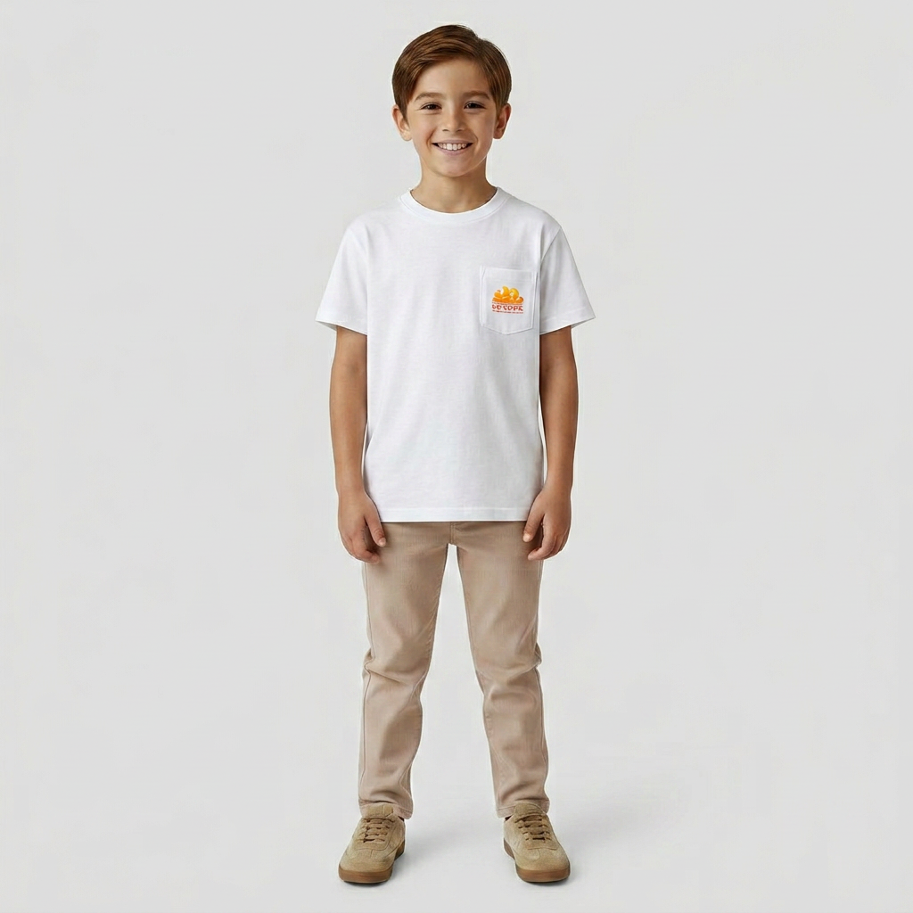 SUNDEK - T-SHIRT - BLANC - 8 ANS
