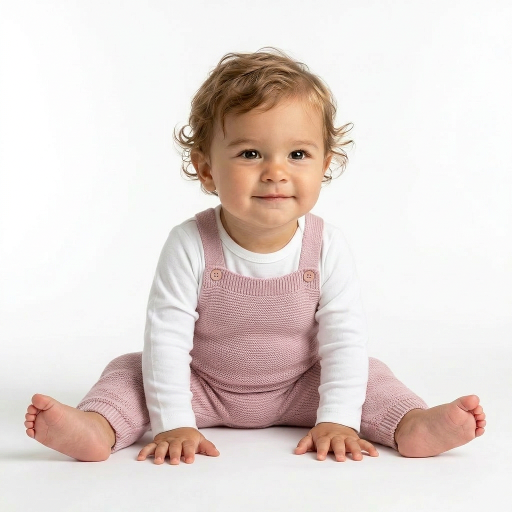 FRILO SWISS MADE - SALOPETTE - ROSE - 12 MOIS