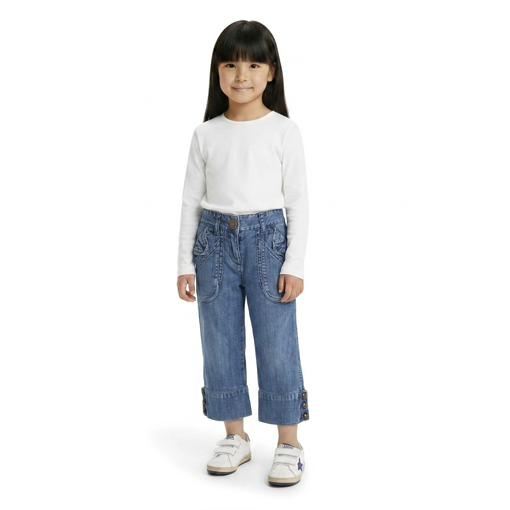 KENZO - PANTALON - BLEU - 6 ANS