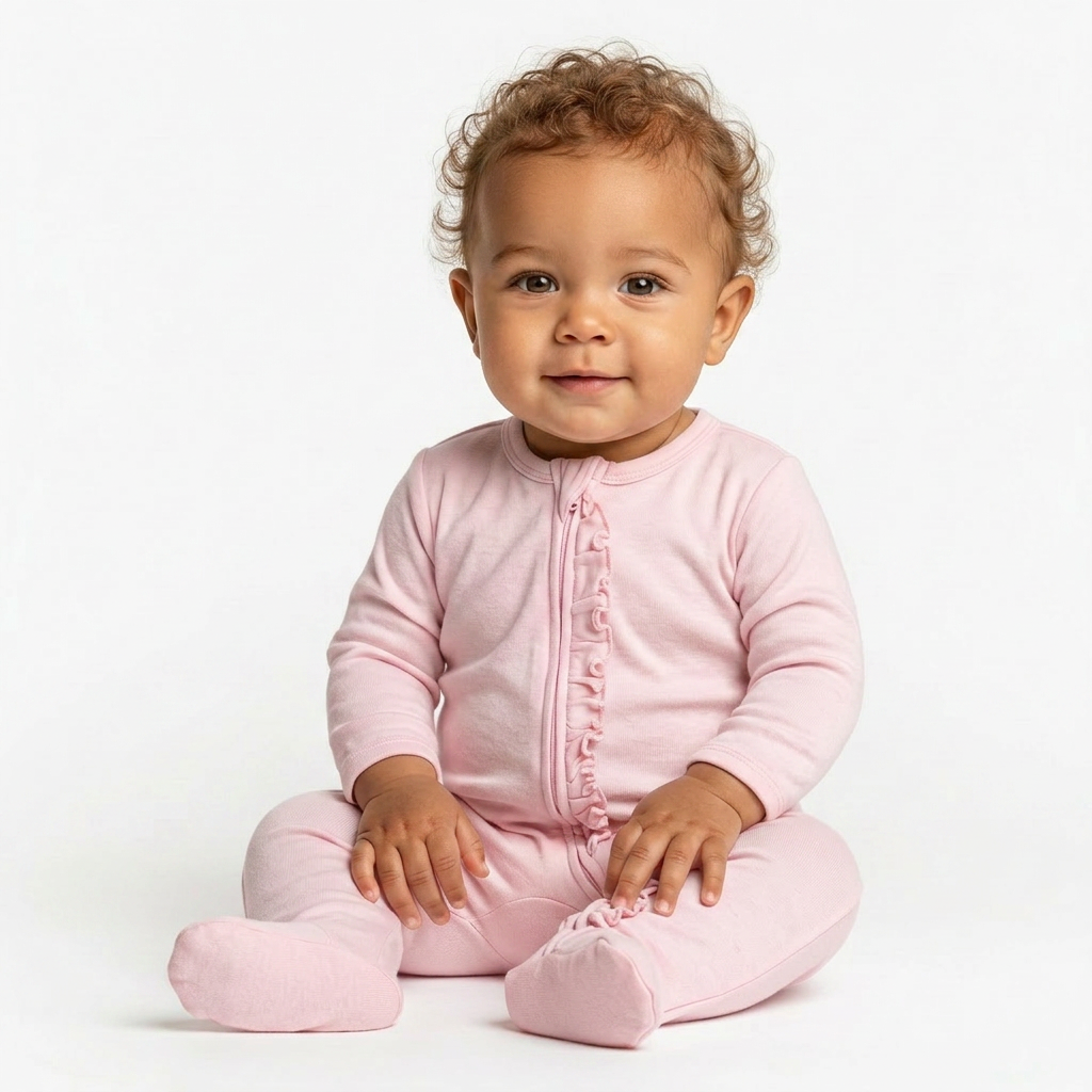 KISSY KISSY - PYJAMA - ROSE - 0 MOIS