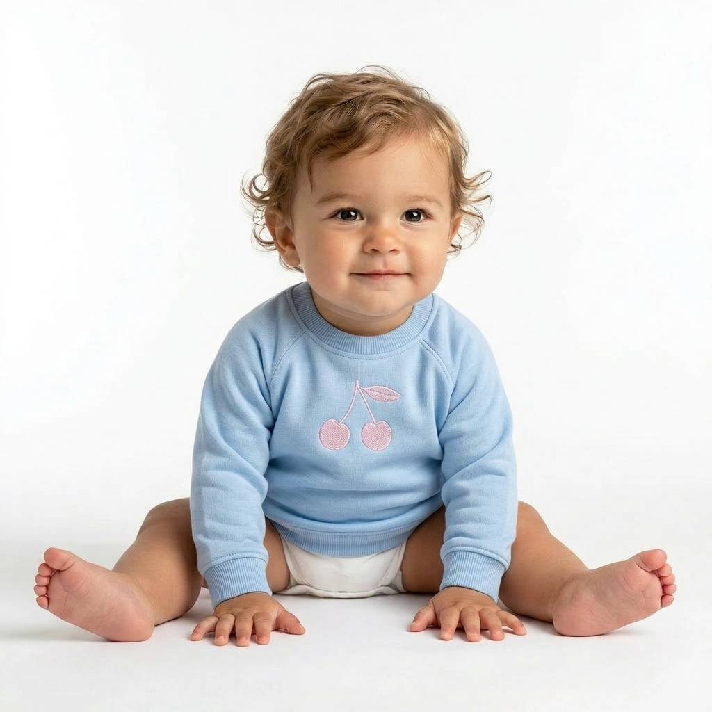 BONPOINT - SWEAT - BLEU - 6 MOIS