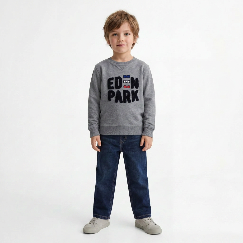EDEN PARK - PULL - GRIS - 6 ANS