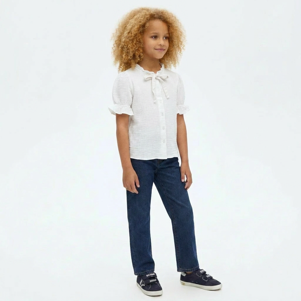 MUAMUÀ MAISON - BLOUSE - BLANC - 12 ANS