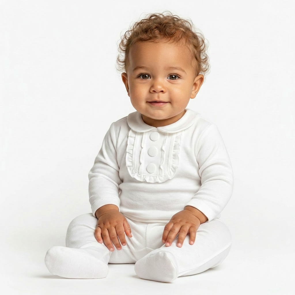 CHLOÉ - PYJAMA - BLANC - 12 MOIS