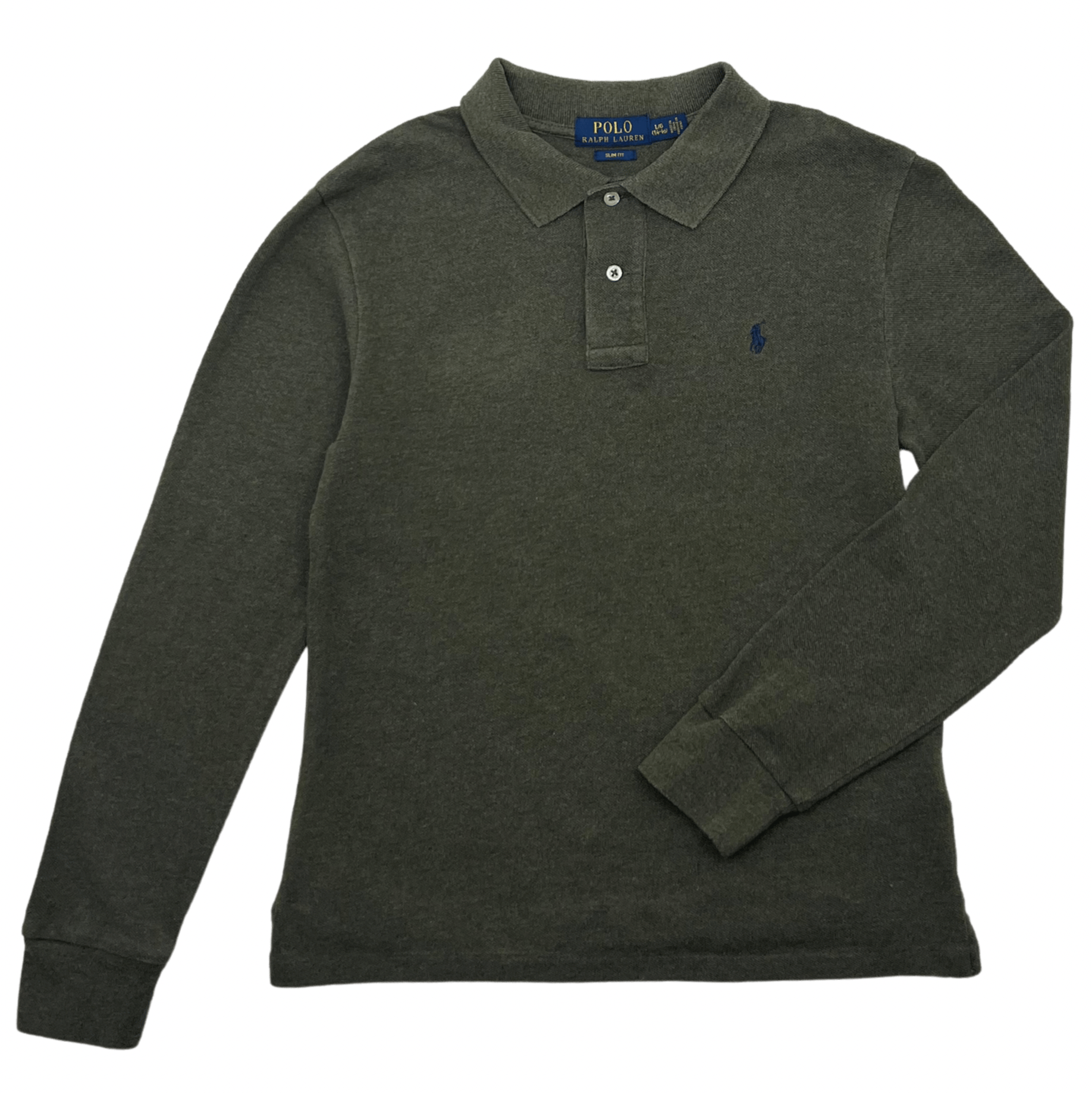 RALPH LAUREN - Khaki shirt - 14 years old