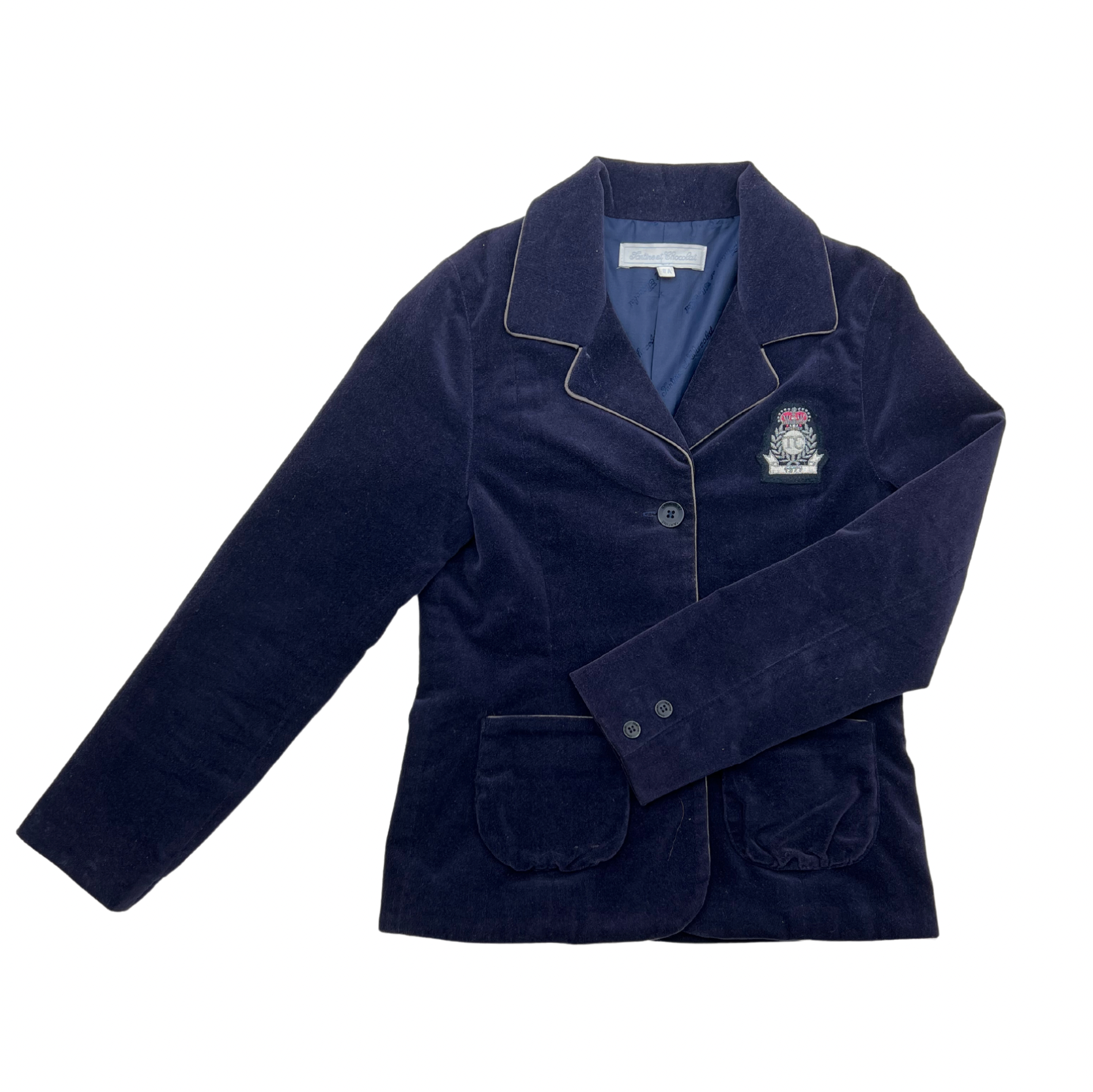 TARTINE & CHOCOLAT - Velvet jacket - 8 years old