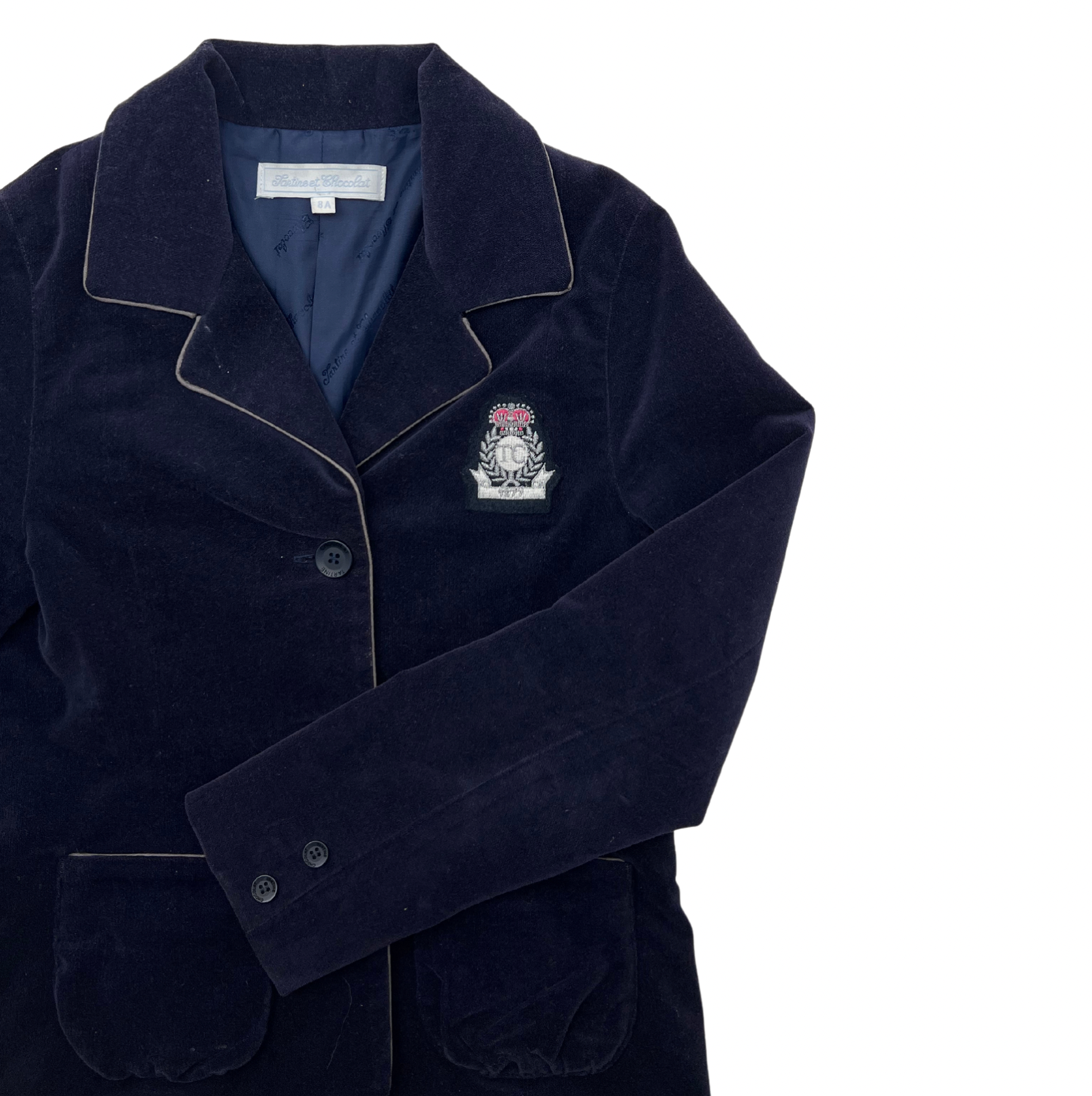 TARTINE & CHOCOLAT - Velvet jacket - 8 years old