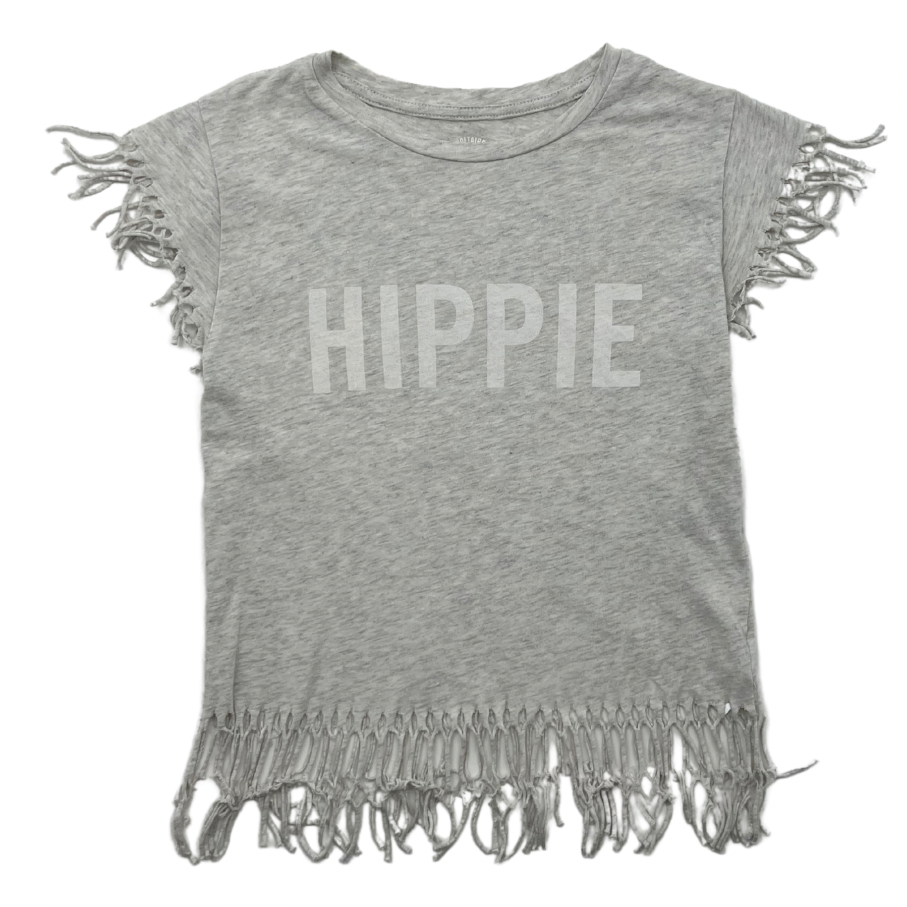 ZADIG & VOLTAIRE - Fringed T-shirt - 8 years old