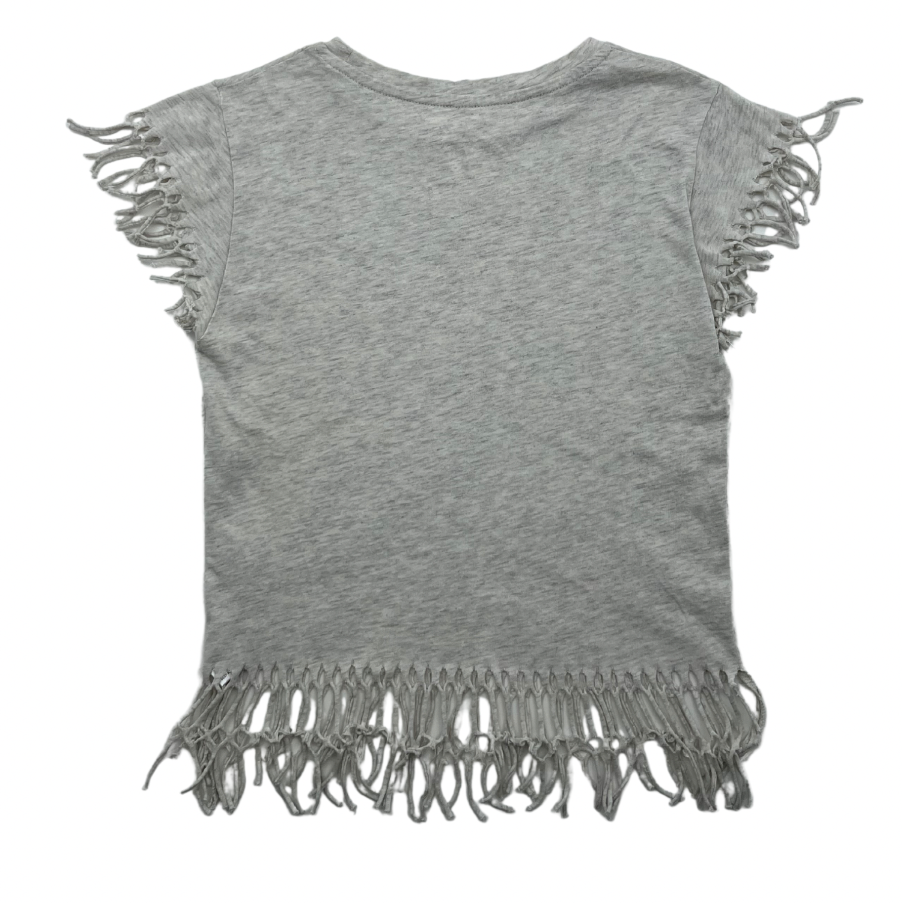ZADIG & VOLTAIRE - Fringed T-shirt - 8 years old