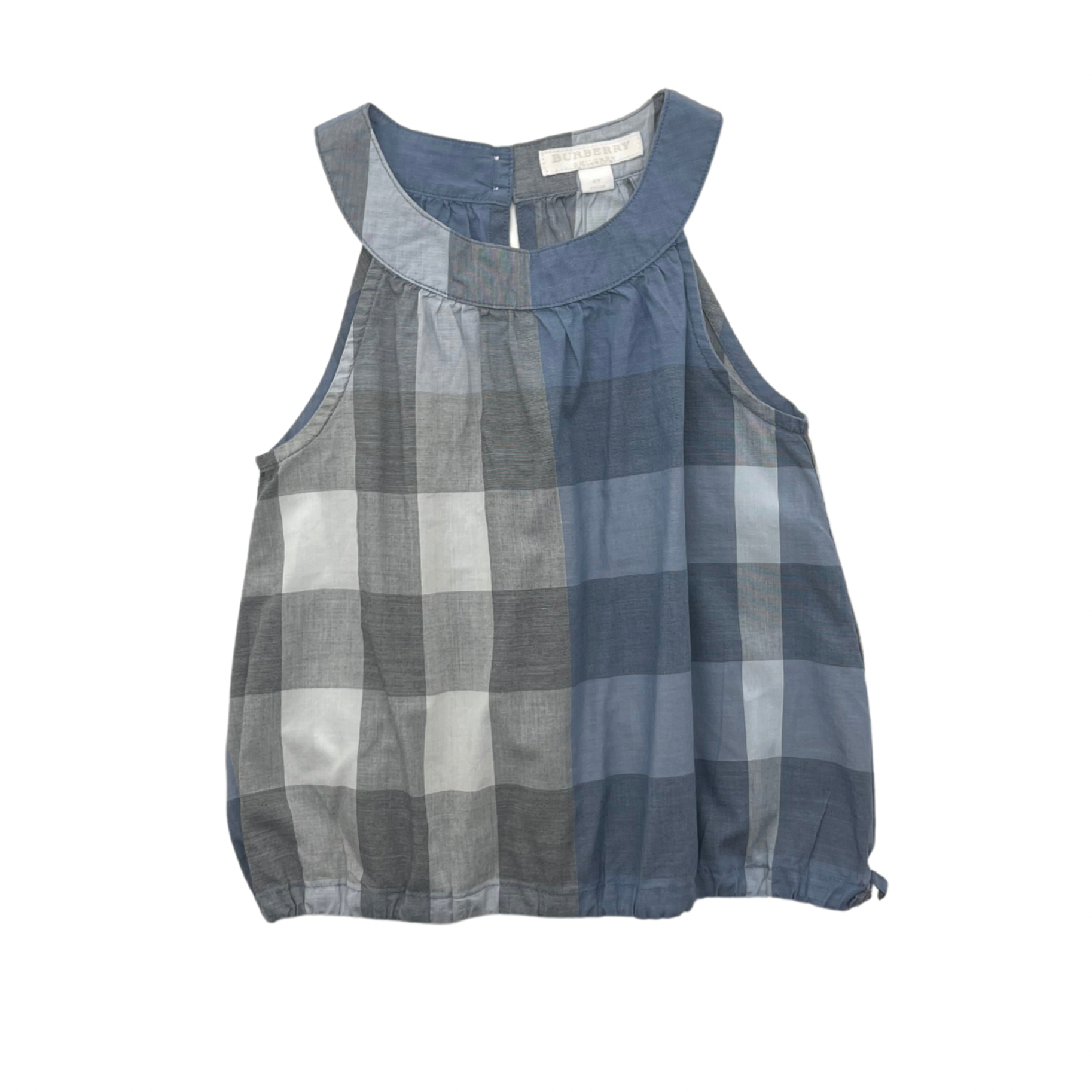 BURBERRY - Top à carreaux - 6 ans