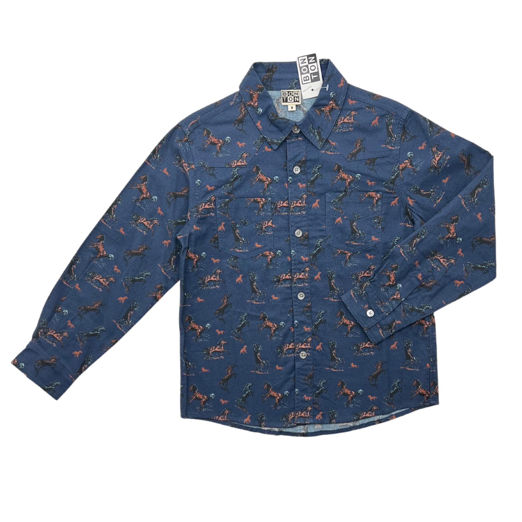 BONTON - Cowboy shirt - 6 years old