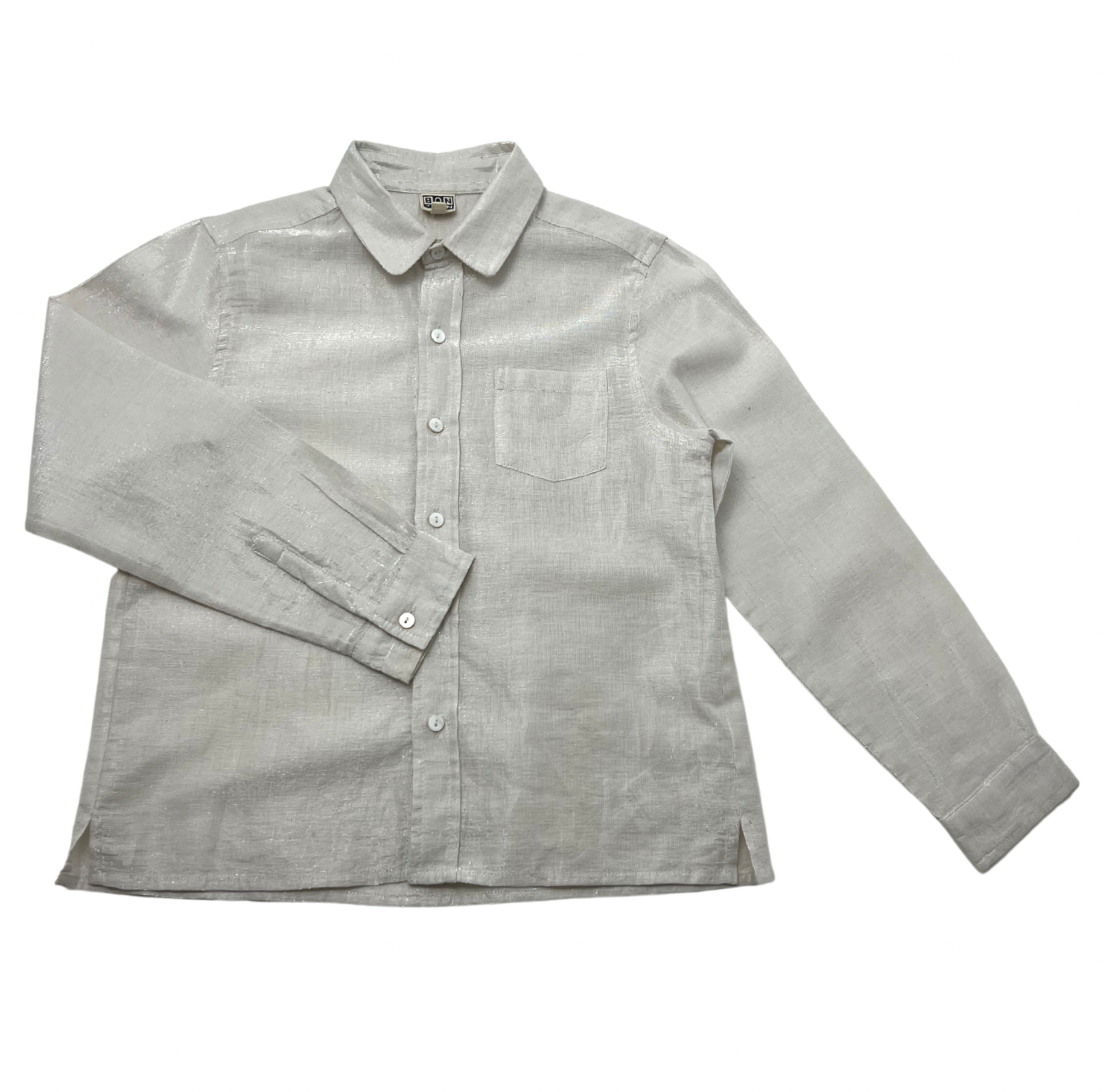BONTON - Chemisier scintillant - 10 ans