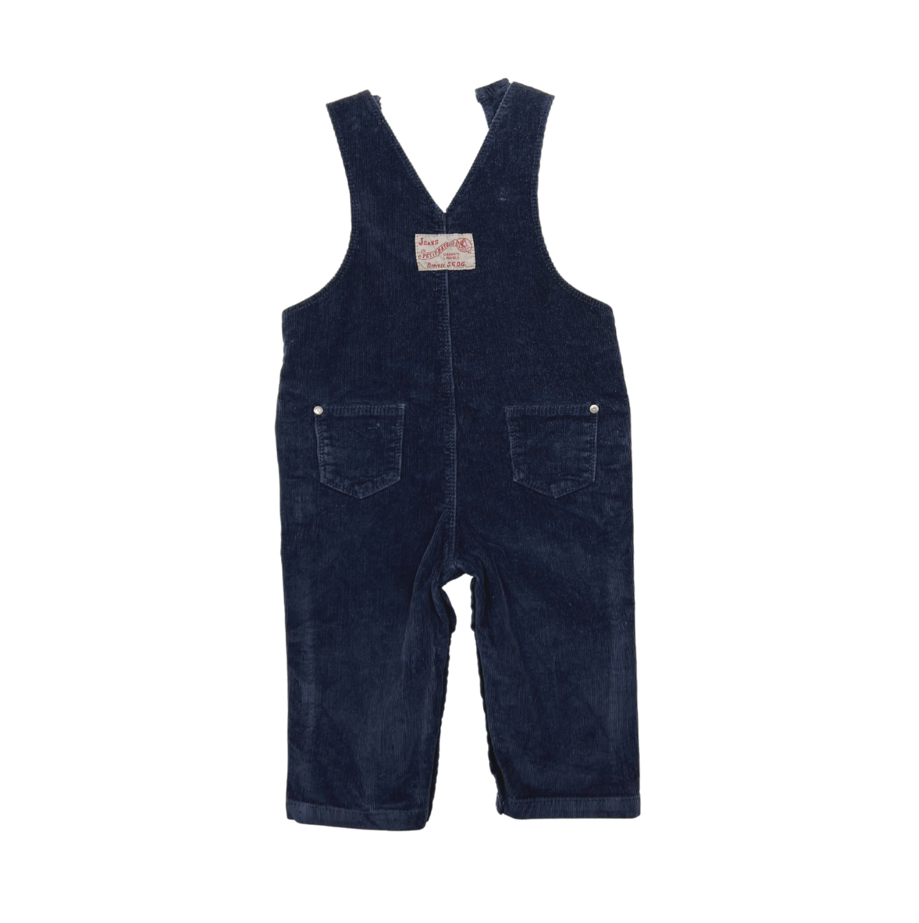 PETIT BATEAU - Combinaison en velours - 6 mois