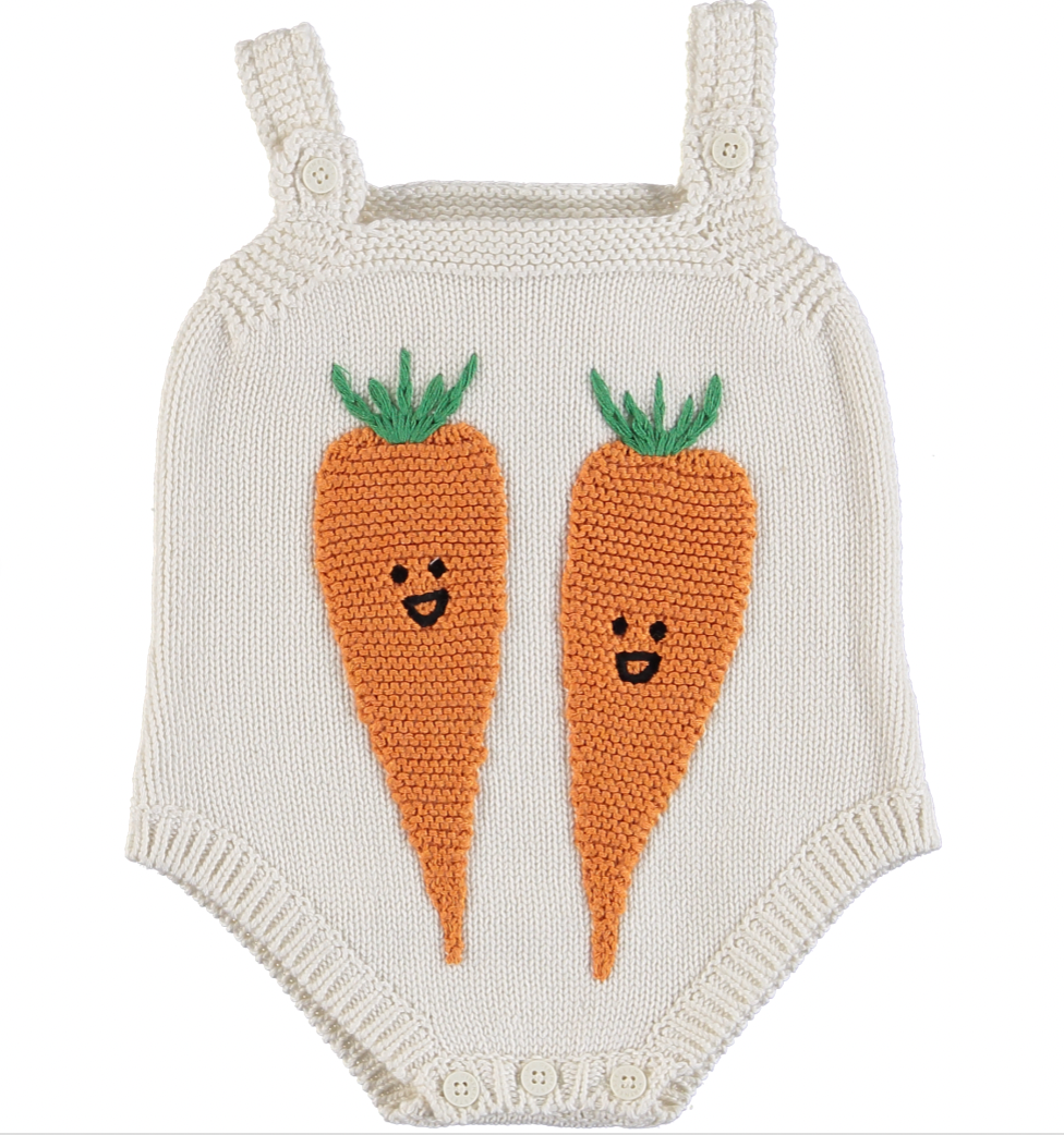 STELLA MCCARTNEY - Barboteuse carotte - 6 mois