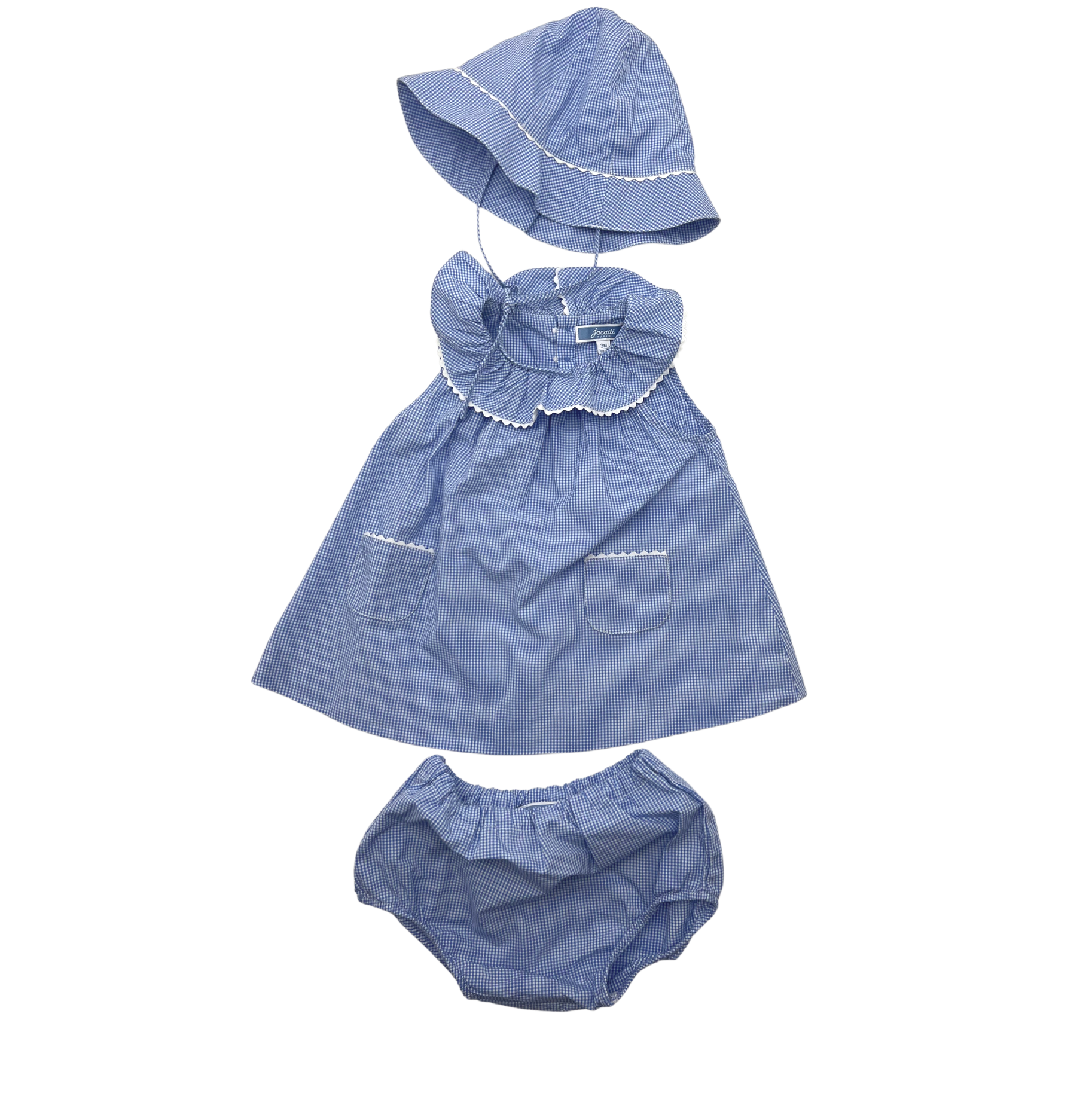 JACADI - Ensemble vichy - 3 mois