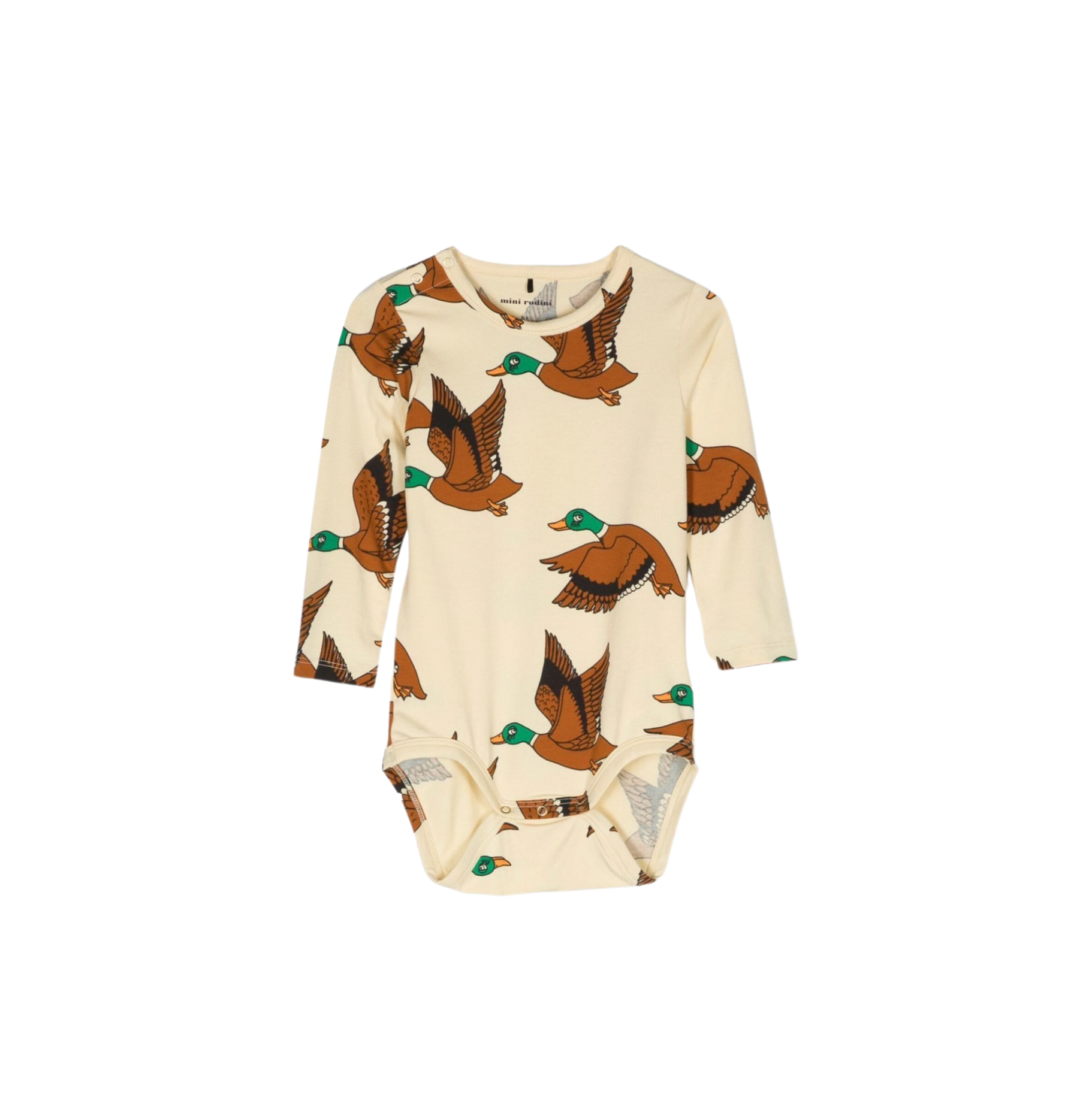 MINI RODINI - Grenouillère imprimée canards - 4/6 mois